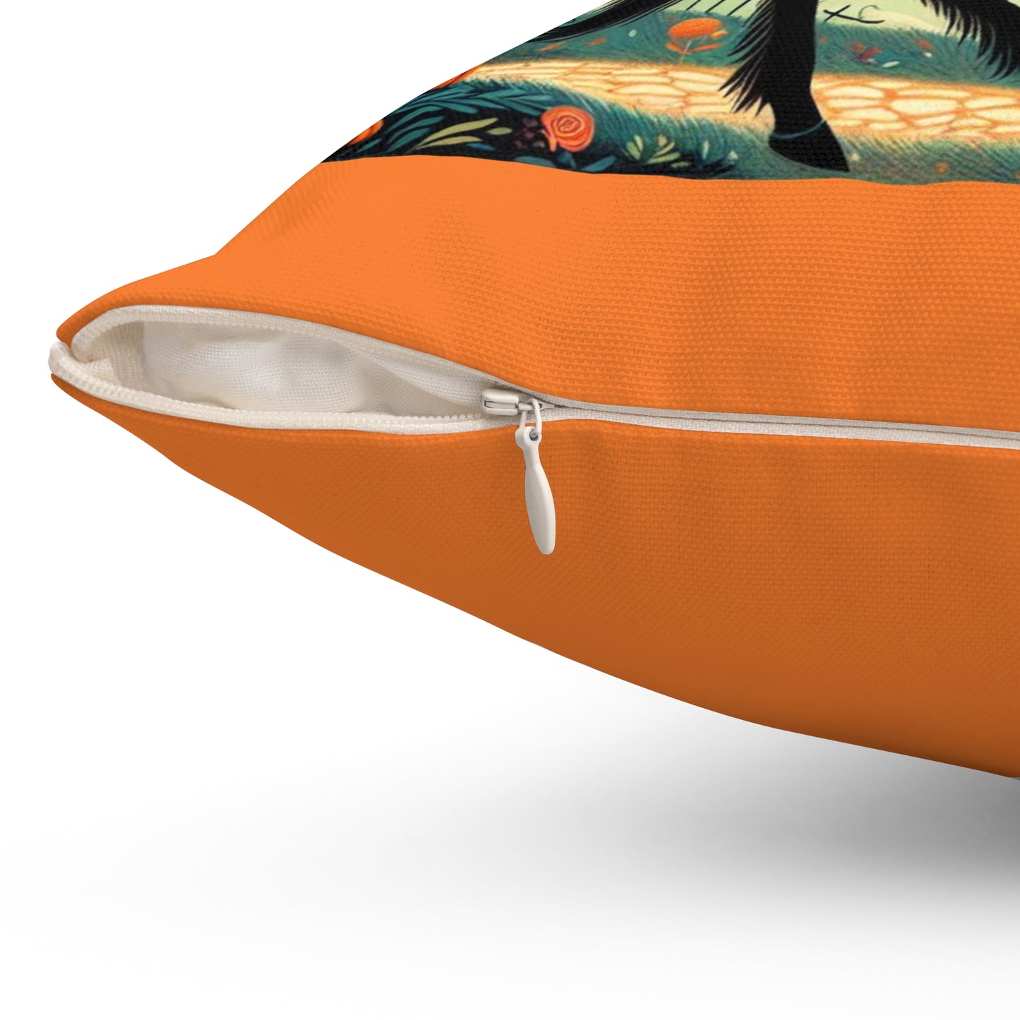 Sleepy Hallow, Headless Horseman, Halloween, Square Pillow, Book Nook, Library, Story time, Classroom