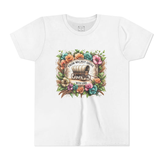 Walnut Grove Youth T-Shirt, Laura Ingalls Wilder Tee, Prairie Life Shirt, Birthday Gift, Summer Clothing, Cute Kid's Top