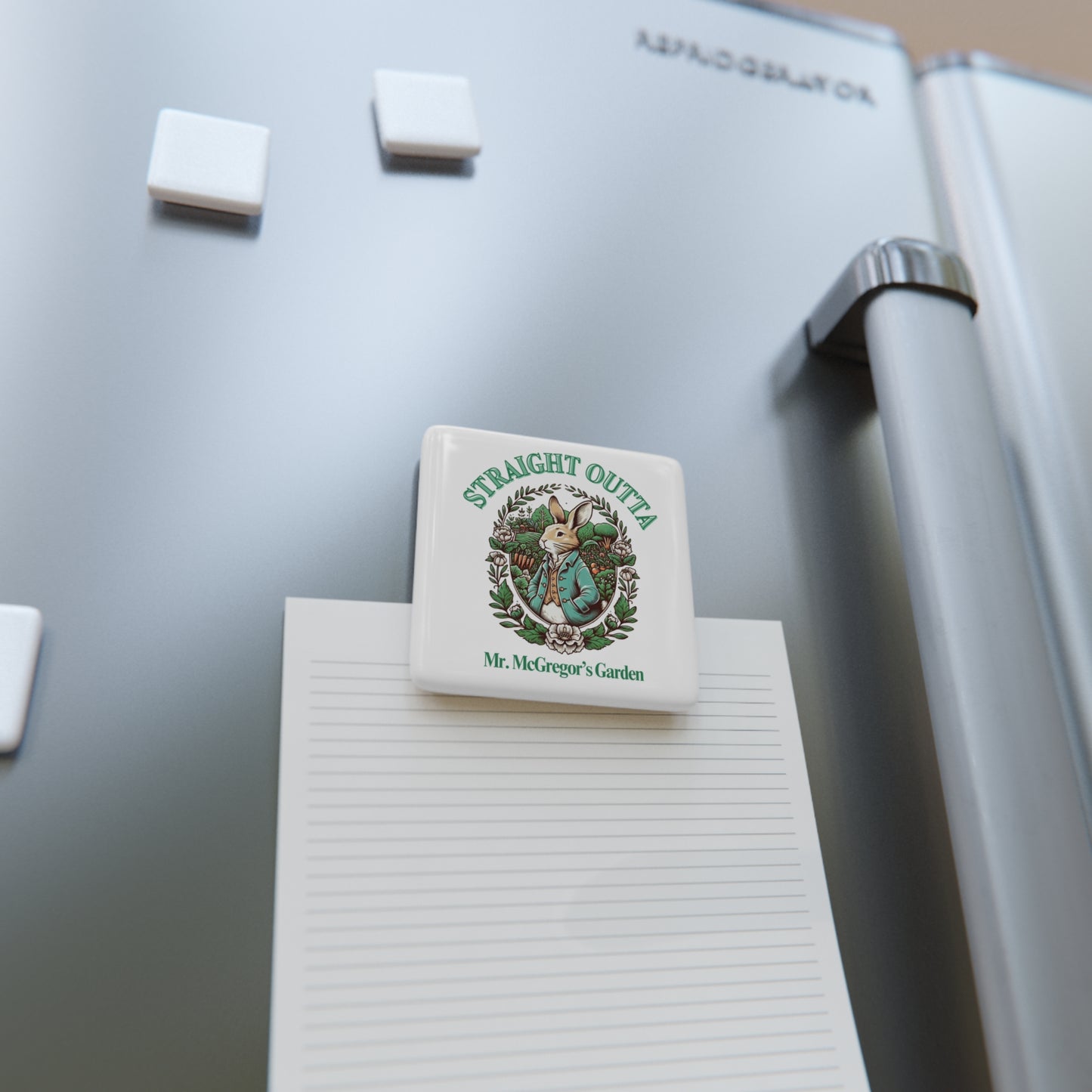 Porcelain Magnet, Square
