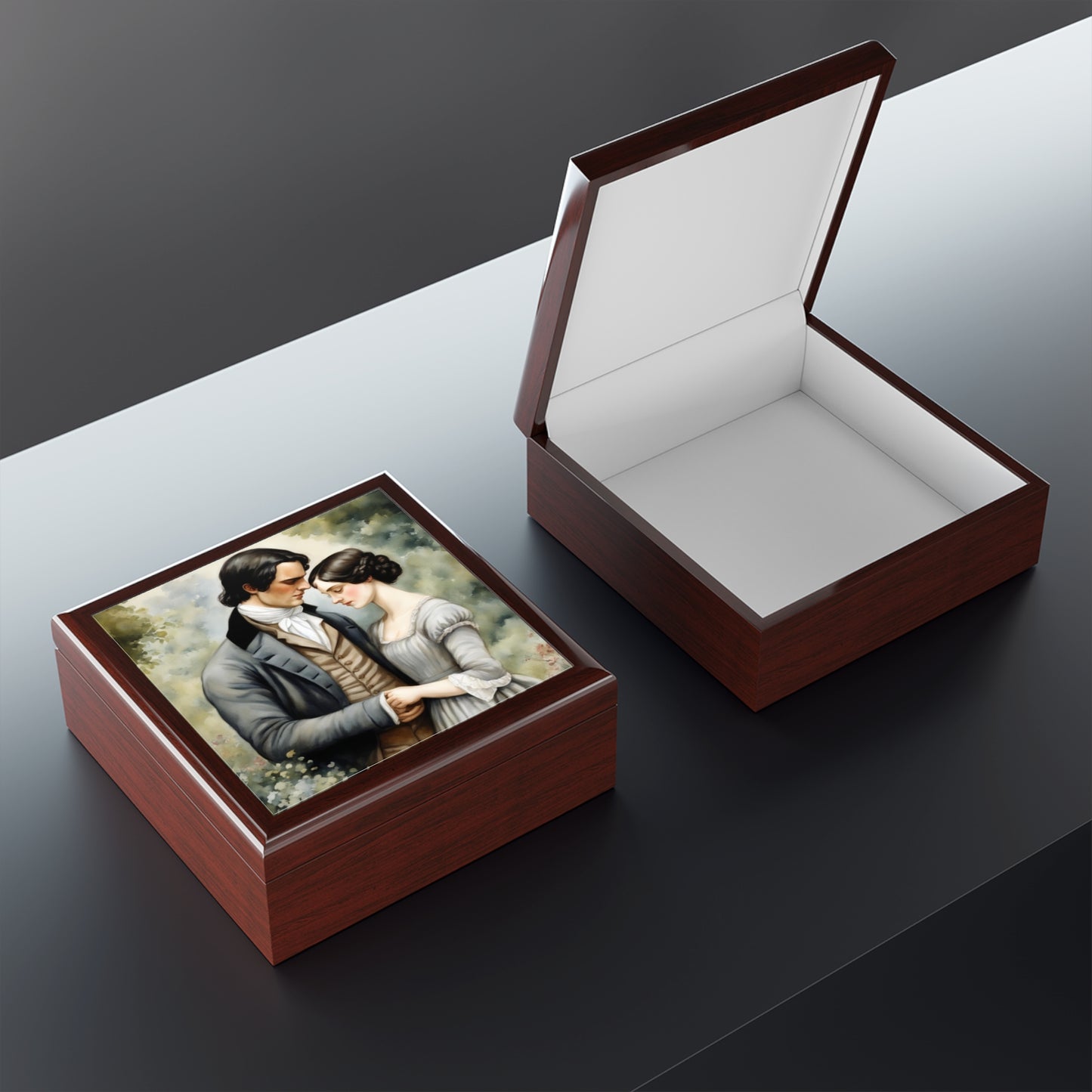 Jane Eyre, Edward Rochester, Charlotte Bronte, Victorian, Gothic, Bookwarm, British, Hostess Gift,  Jewelry Box