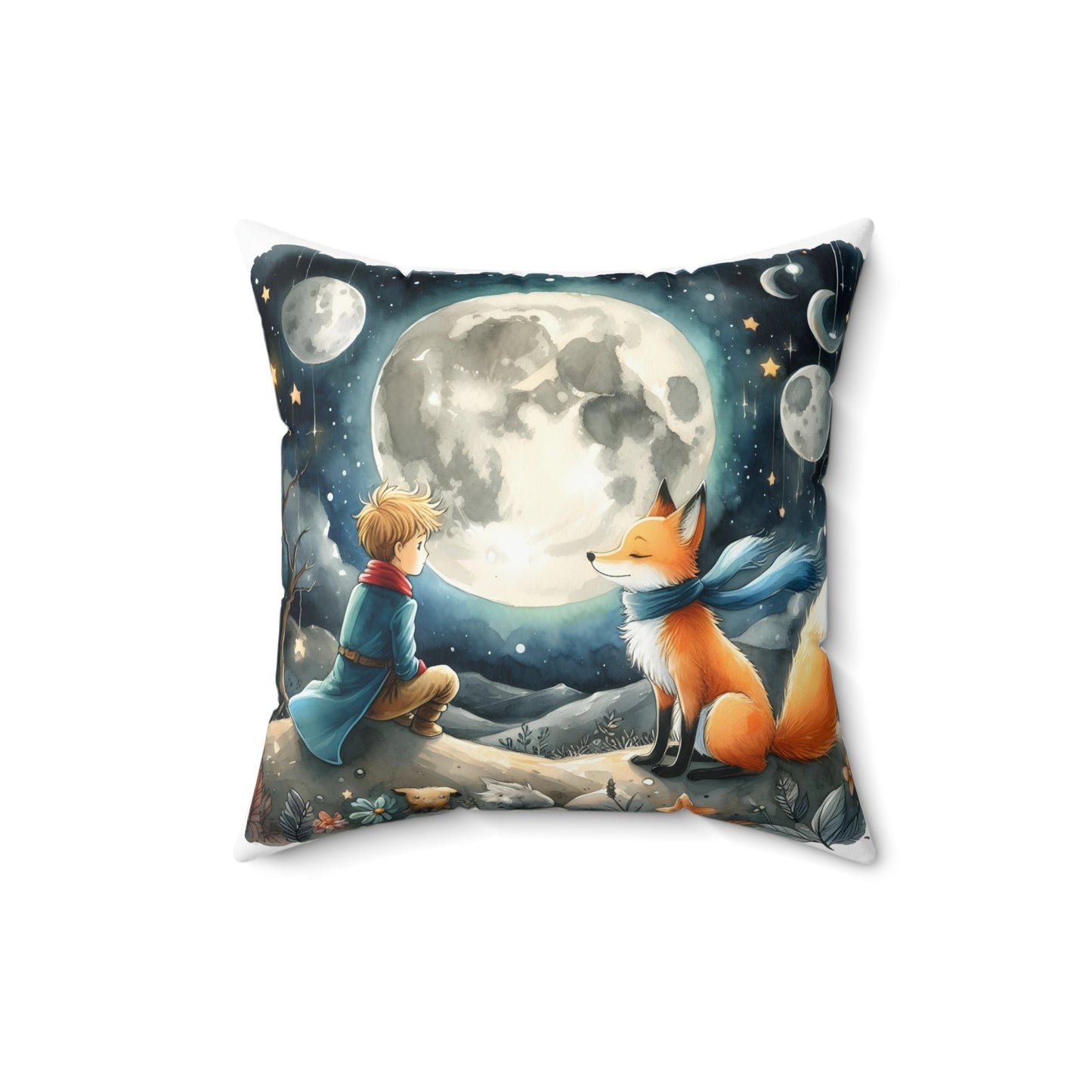 Little Prince Square Pillow