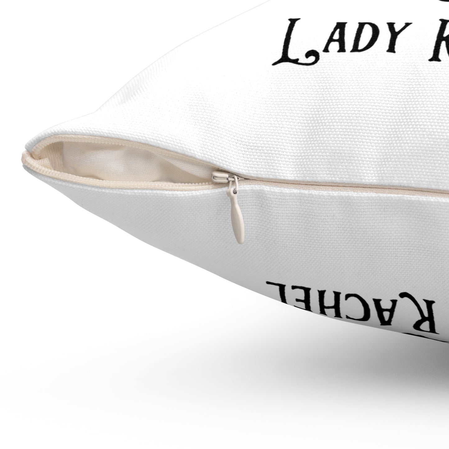 Personalized Name, Custom, Regency, Pride and Prejudice, Jane Austen, Royalty, Lady, Square Pillow, Gift
