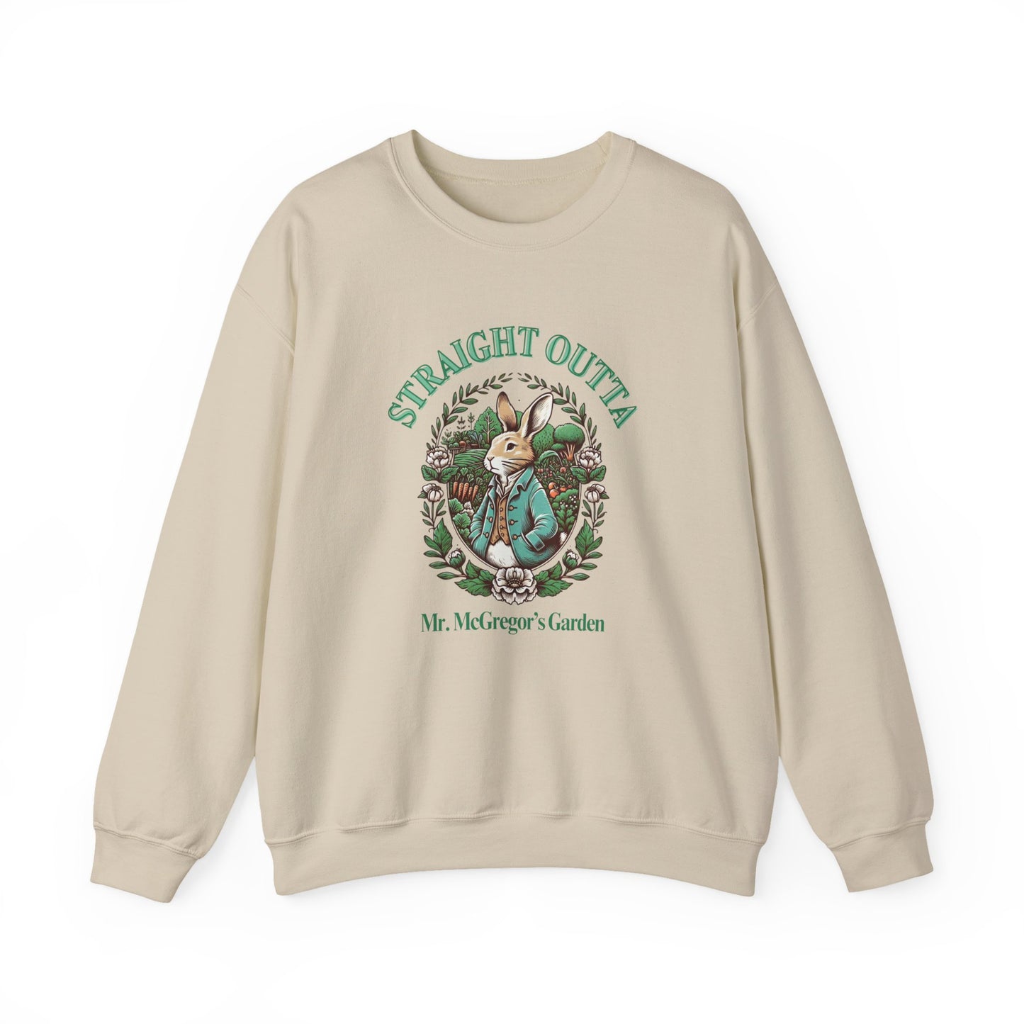Peter Rabbit Vintage Style Crewneck Sweatshirt - Beatrix Potter Gift Unisex Shirt, Classic Sweatshirt, Retro Jumper, Cozy Pullover, Winter
