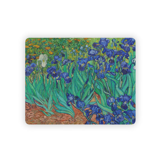 30-Piece Van Gogh Floral Art Puzzle, Kids Educational Toy & Family Game Night Gift, Iris Kids Puzzle, Kids Jigsaw Puzzle, Preschool Learning