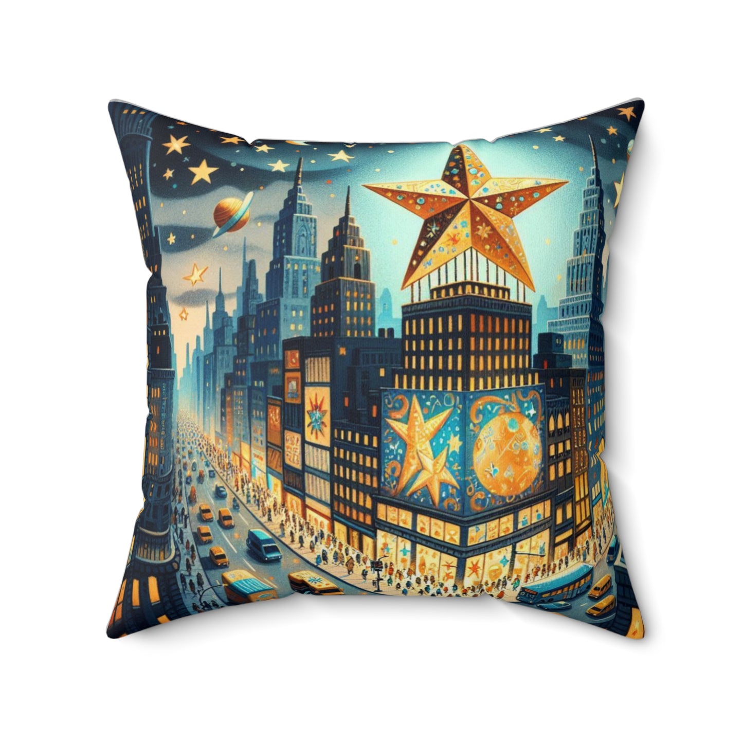 NYC, New York City, Twinkle Twinkle Little Star, Nursery Rhyme, Square Pillow, Library, Book Nook, Reading Corner, Home Decor,