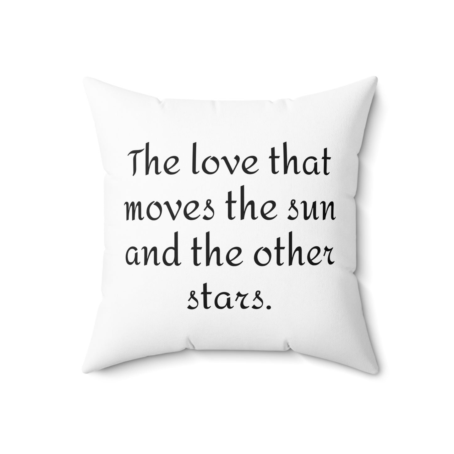 Literary Square Pillow, Dante Beatrice, Dante's Inferno, Divine Comedy, Florence, Library, Book Nook, Home Decor, Reading Nook Pillow, Gift