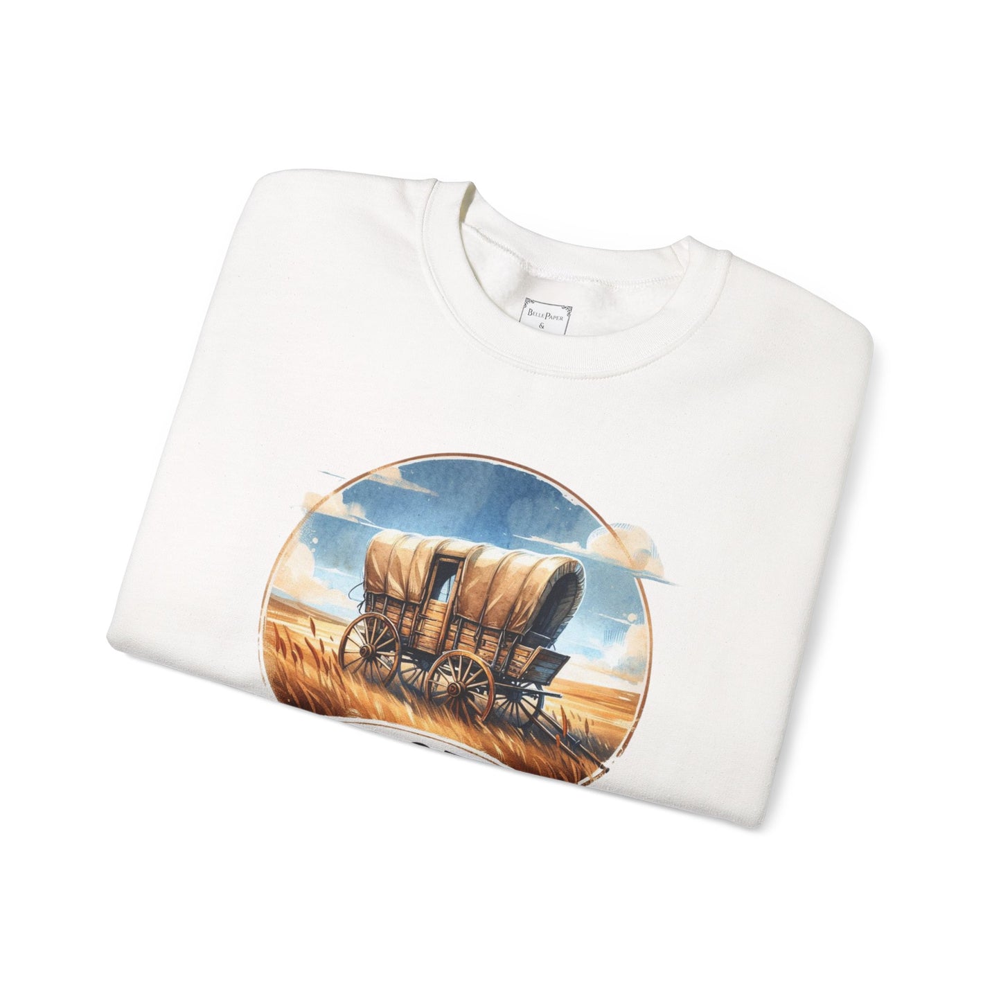 Got Prairie Vibes Crewneck Sweatshirt - Cozy Casual Wear, Apparel for Prairie Lovers, Ideal for Gift & Walnut Grove, Laura Ingalls Wilder