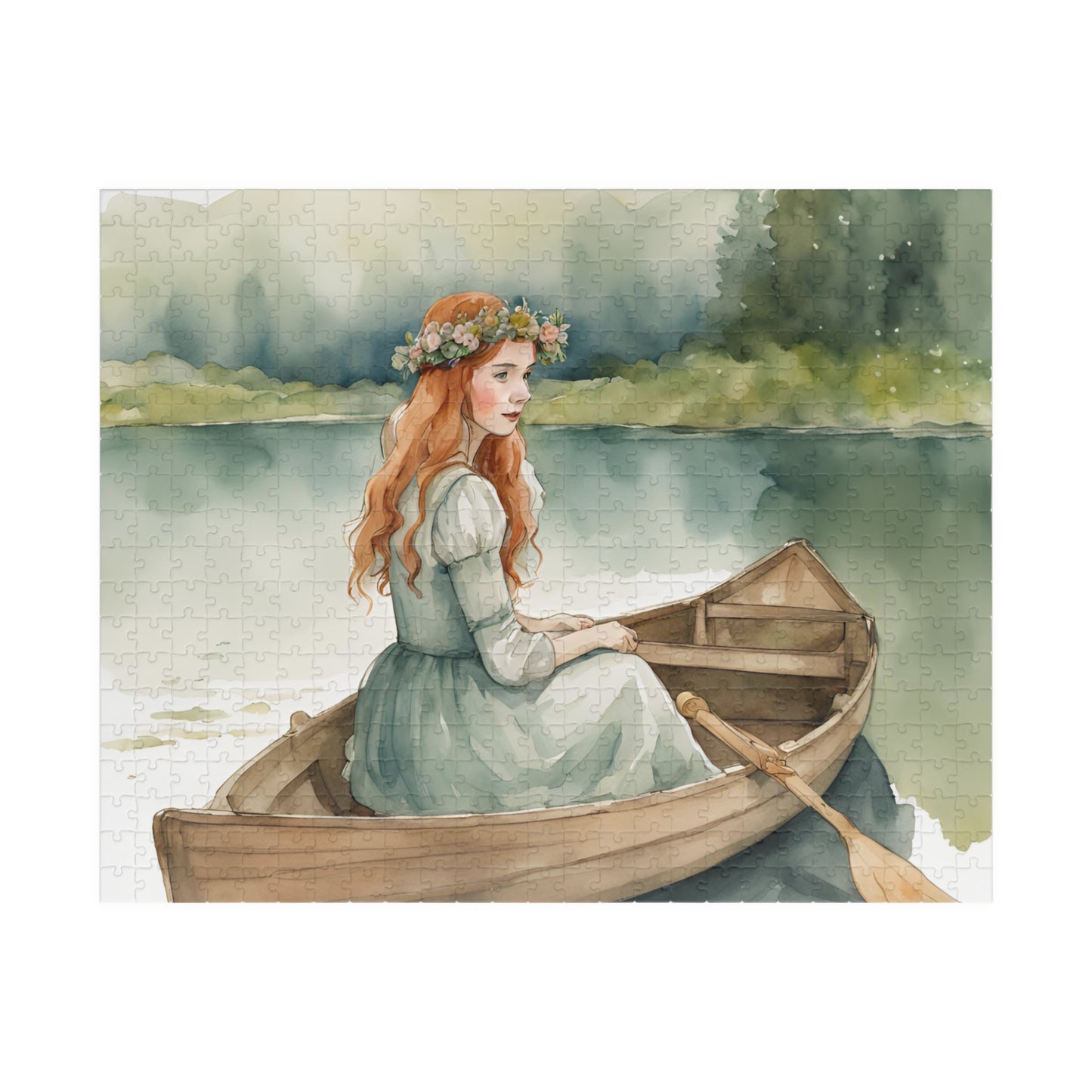 Puzzle Game - Anne of Green Gables - Lucy Maud Montgomery - Gift - 110, 252 piece, Lady of Shalott, Mindfulness Activity, Jigsaw, Brain