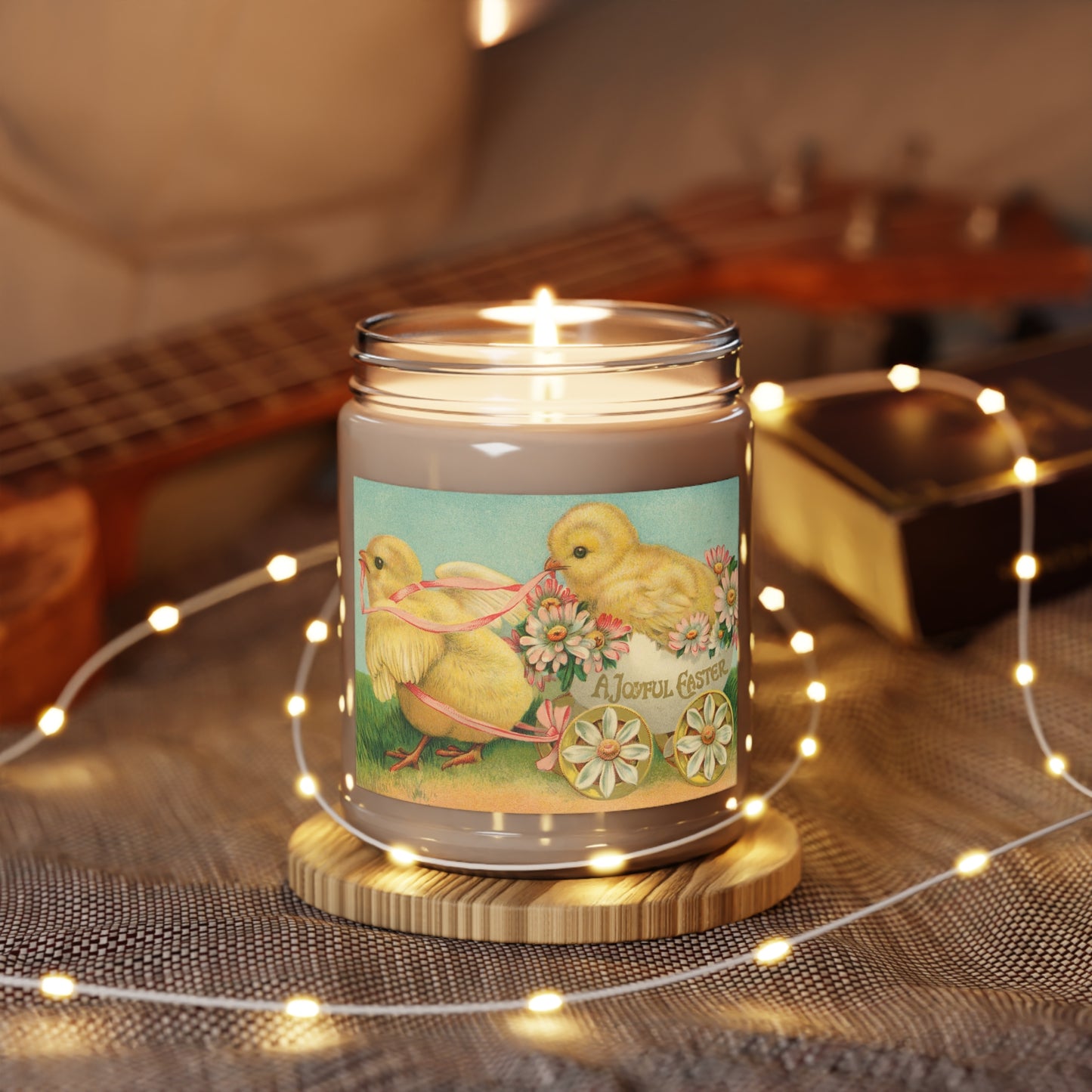 Antique, Vintage, Easter, Chicks, Spring, Scented Candles, 9oz