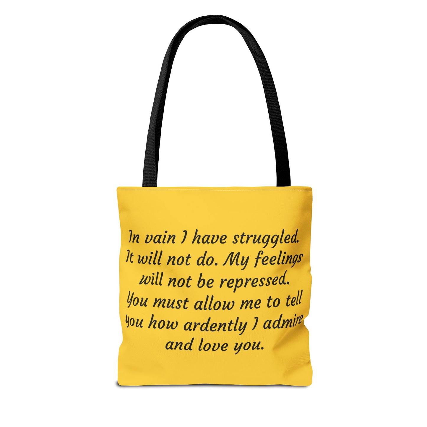 Jane Austen, Pride and Prejudice, Darcy, Elizabeth, Austenite, Christmas, Holiday, Gift, Tote Bag