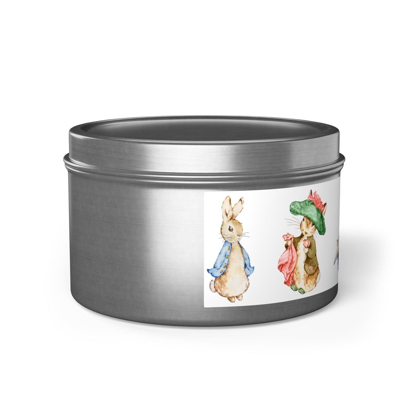 Peter Rabbit, Beatrix Potter, Gift, Mini, Gift, Tin Candles, Shower, Baby Birthday, Five Scent Choices