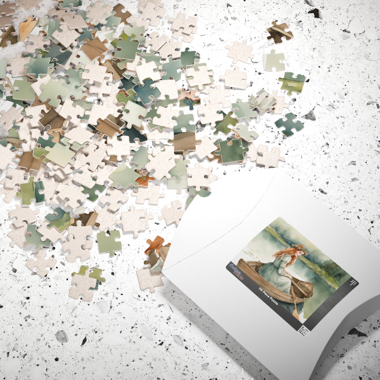 Puzzle Game - Anne of Green Gables - Lucy Maud Montgomery - Gift - 110, 252 piece, Lady of Shalott, Mindfulness Activity, Jigsaw, Brain