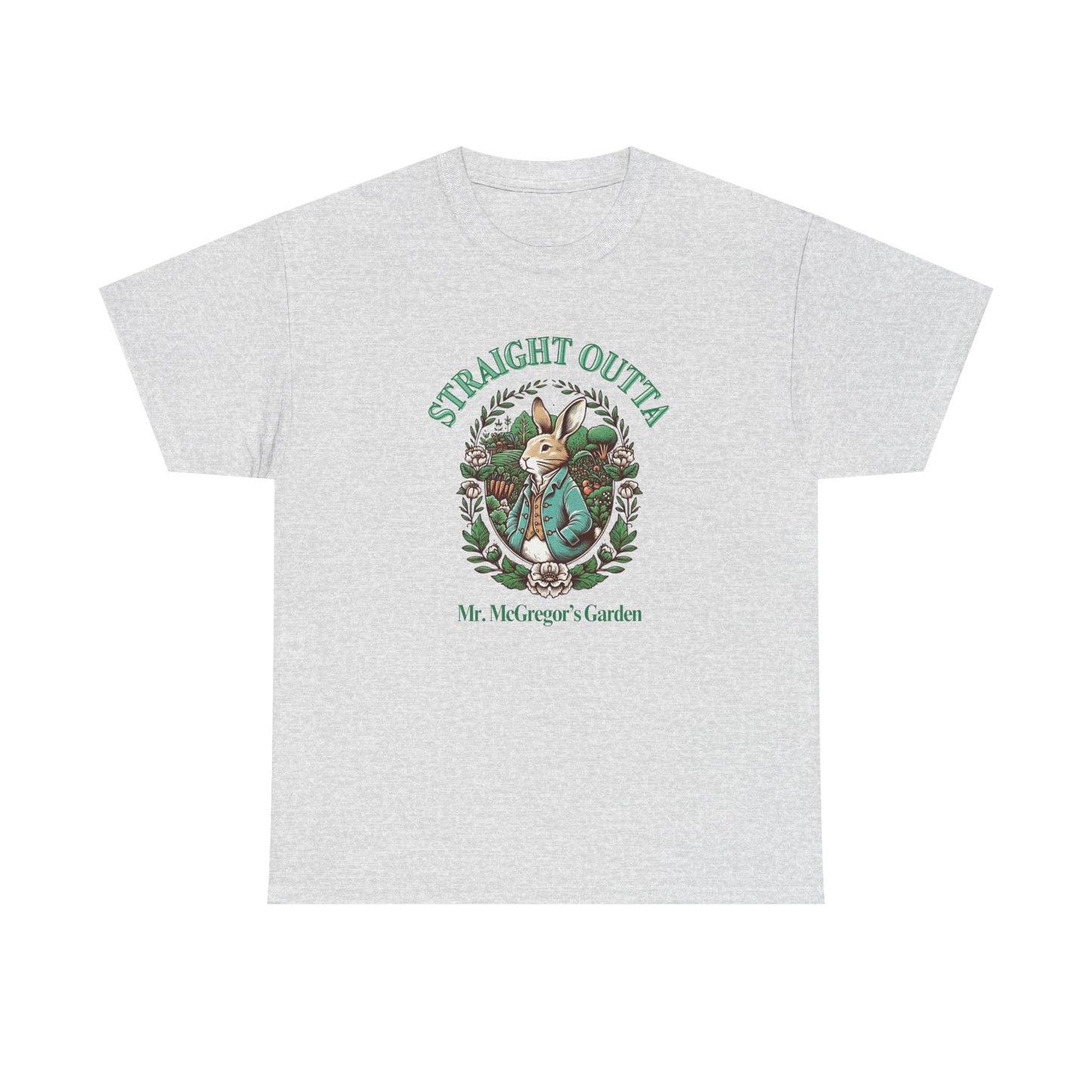 Peter Rabbit Vintage Style Unisex Cotton Tee - Beatrix Potter Apparel Gift, T-Shirt, Bunny Lover Shirt, Classic Character Top, Retro Graphic