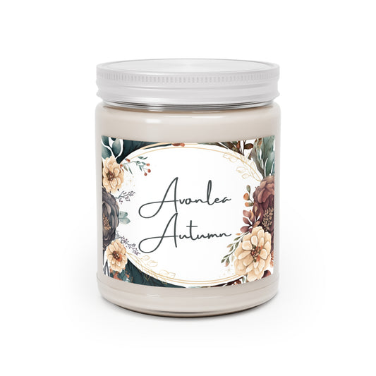 Scented Candle, Avonlea Anne of Green Gables Autumn Floral, Cozy Home Decor, Gifts for Her, Fall Celebrations, Relaxation 9oz, Home