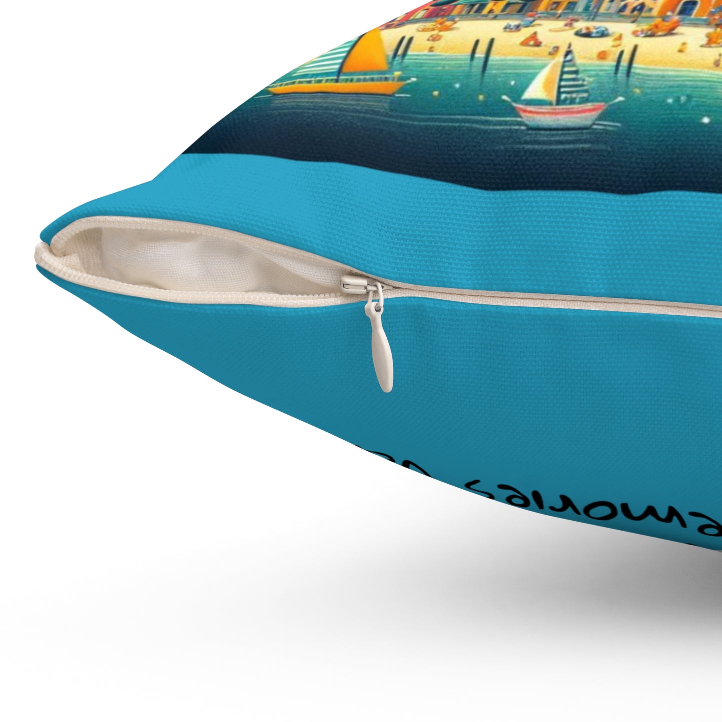 Spun Polyester Square Pillow