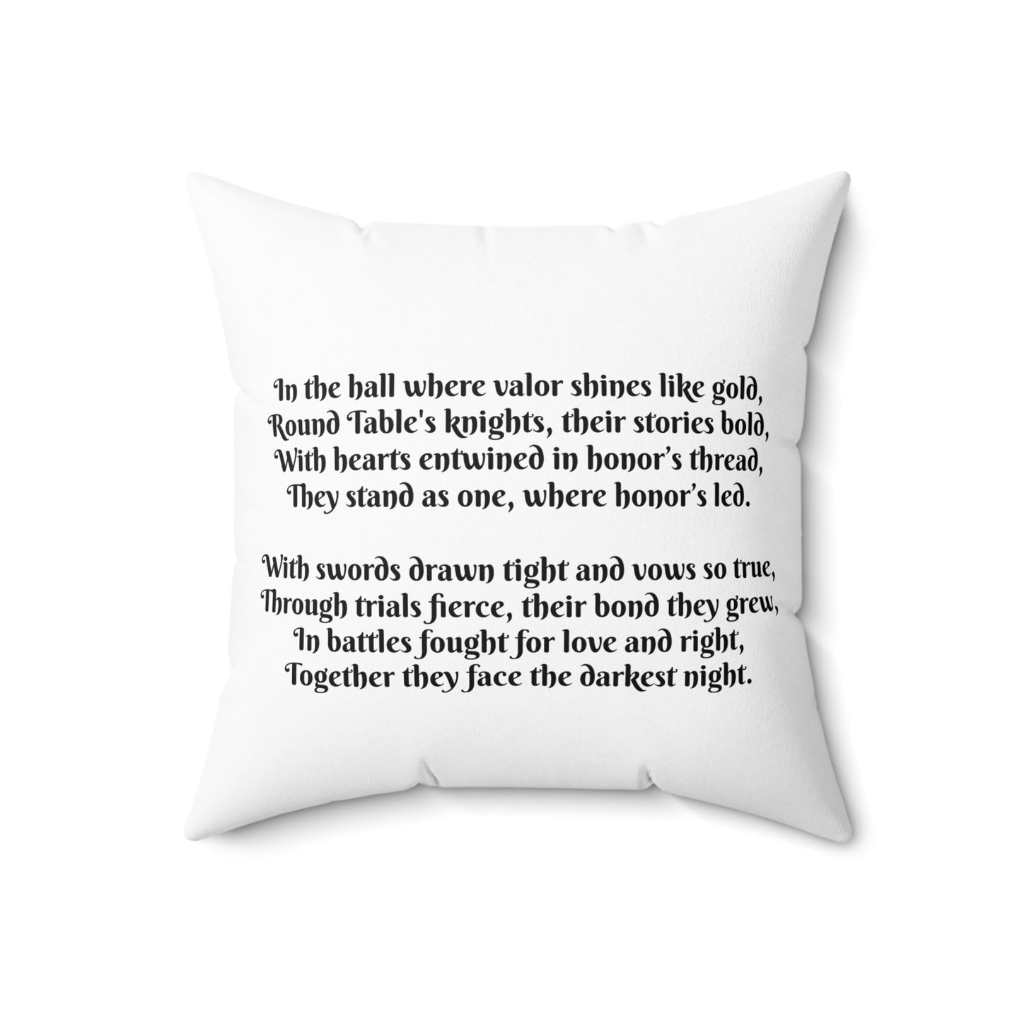 Knights of the Round Table, King Arthur, Camelot, Cushion, Decor, Library, Book Nook, Square Pillow, Gift