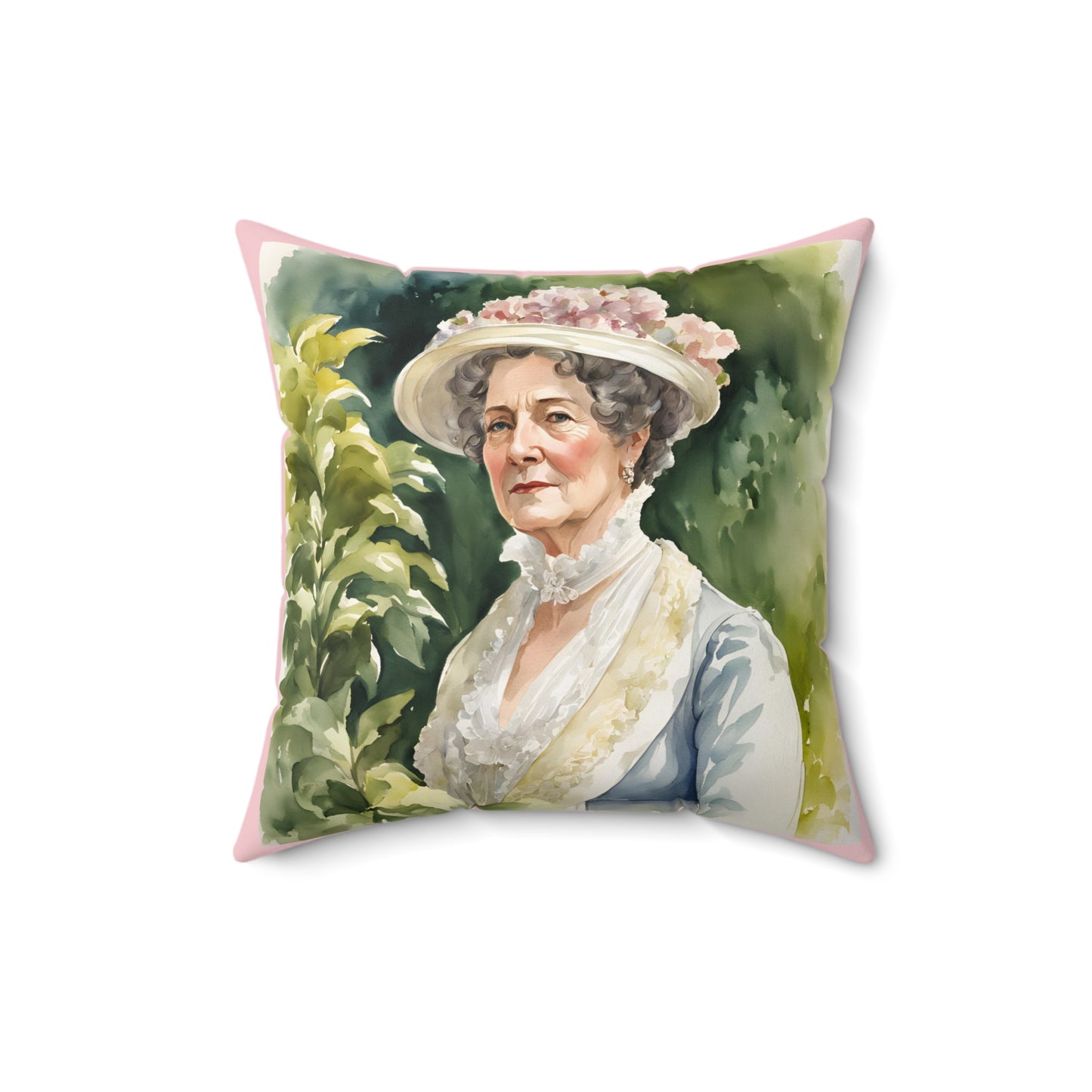 Literary Square Pillow, Pride and Prejudice Regency Quote, Jane Austen Fan Gift, Mrs Bennett Family Pillow, Austenite Home Decor - Spun
