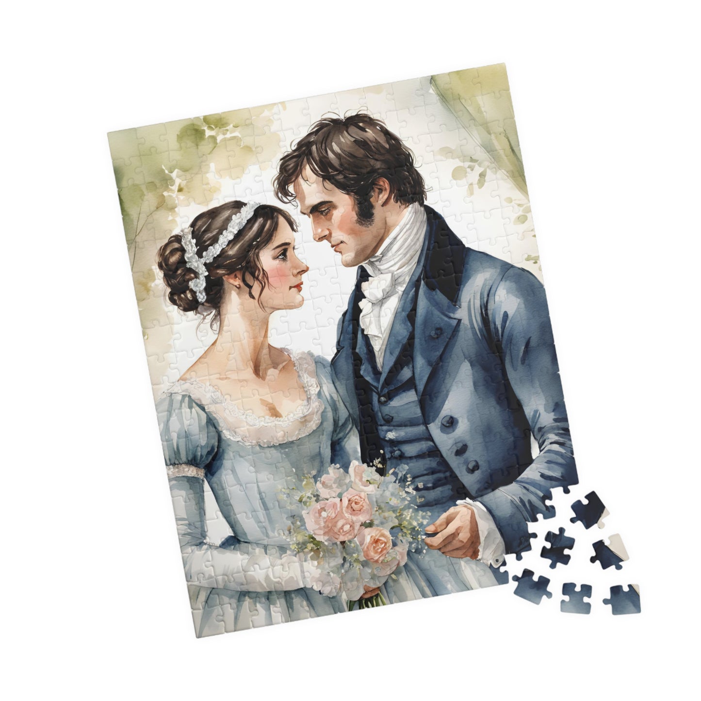 Romantic Fine Art Puzzle | 110, 252, 520, 1014-piece | Perfect for Couples, Weddings, Anniversaries, Cozy Nights, Gift Idea