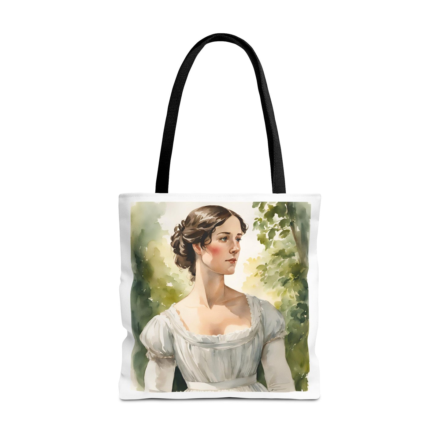 Pride and Prejudice Tote Bag, Darcy and Elizabeth Library Accessories, Book Lover's Gift, Jane Austen Bag, Literary Reading Tote,