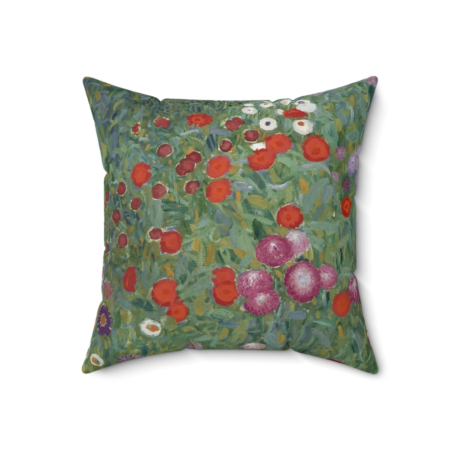Gustav Klimt, Flower Garden, Pillow, Painting, Artist, Art, Museum, Gift
