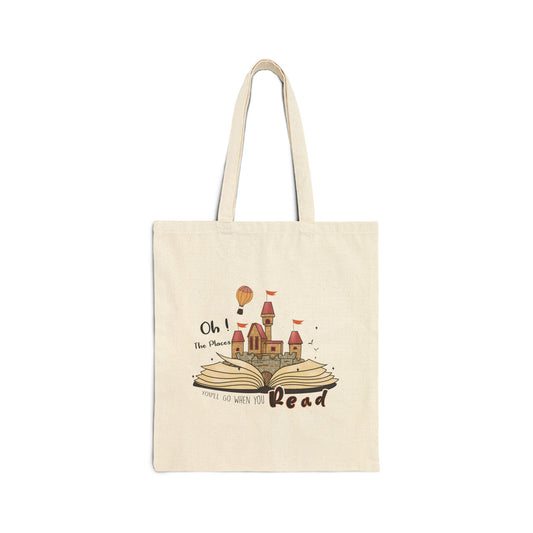 Cotton Canvas Tote Bag