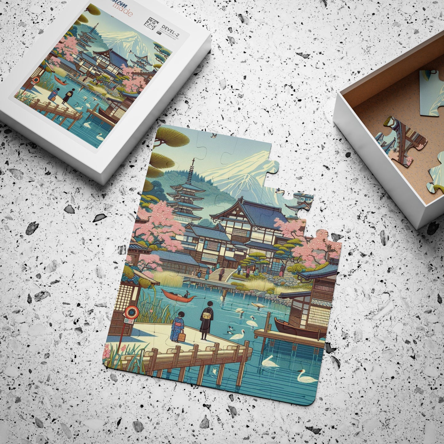 Japan Mt Fuji, Educational Game, Kids' Puzzle, 30-Piece