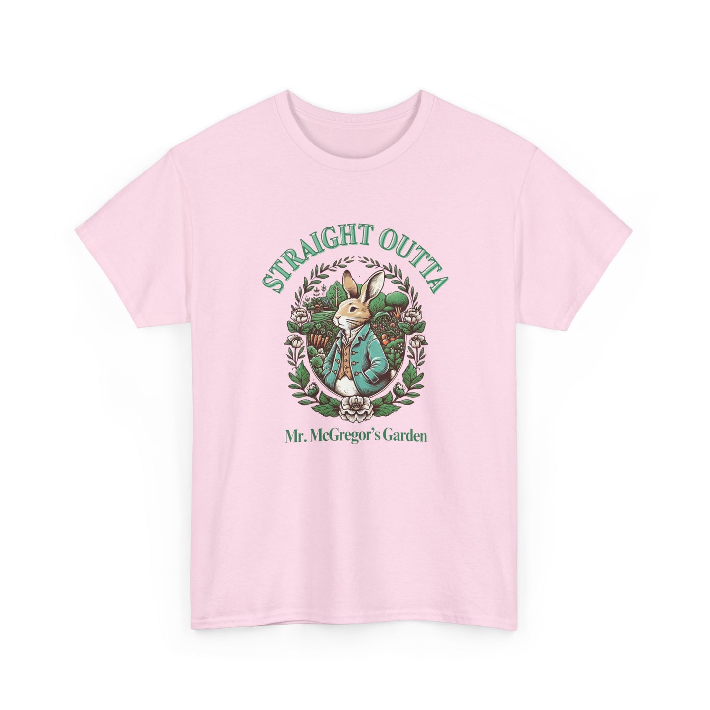 Peter Rabbit Vintage Style Unisex Cotton Tee - Beatrix Potter Apparel Gift, T-Shirt, Bunny Lover Shirt, Classic Character Top, Retro Graphic