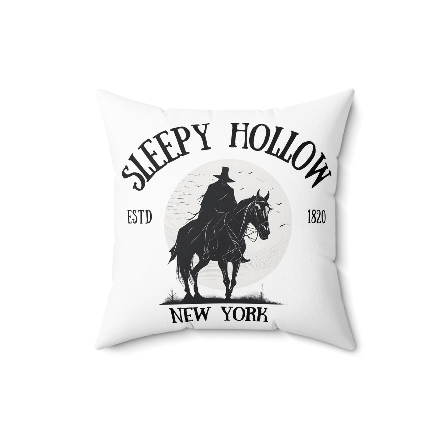 Sleepy Hollow, Headless Horseman, Halloween, Square Pillow, Book Nook, Library, Story time, Classroom, Literary Pillow