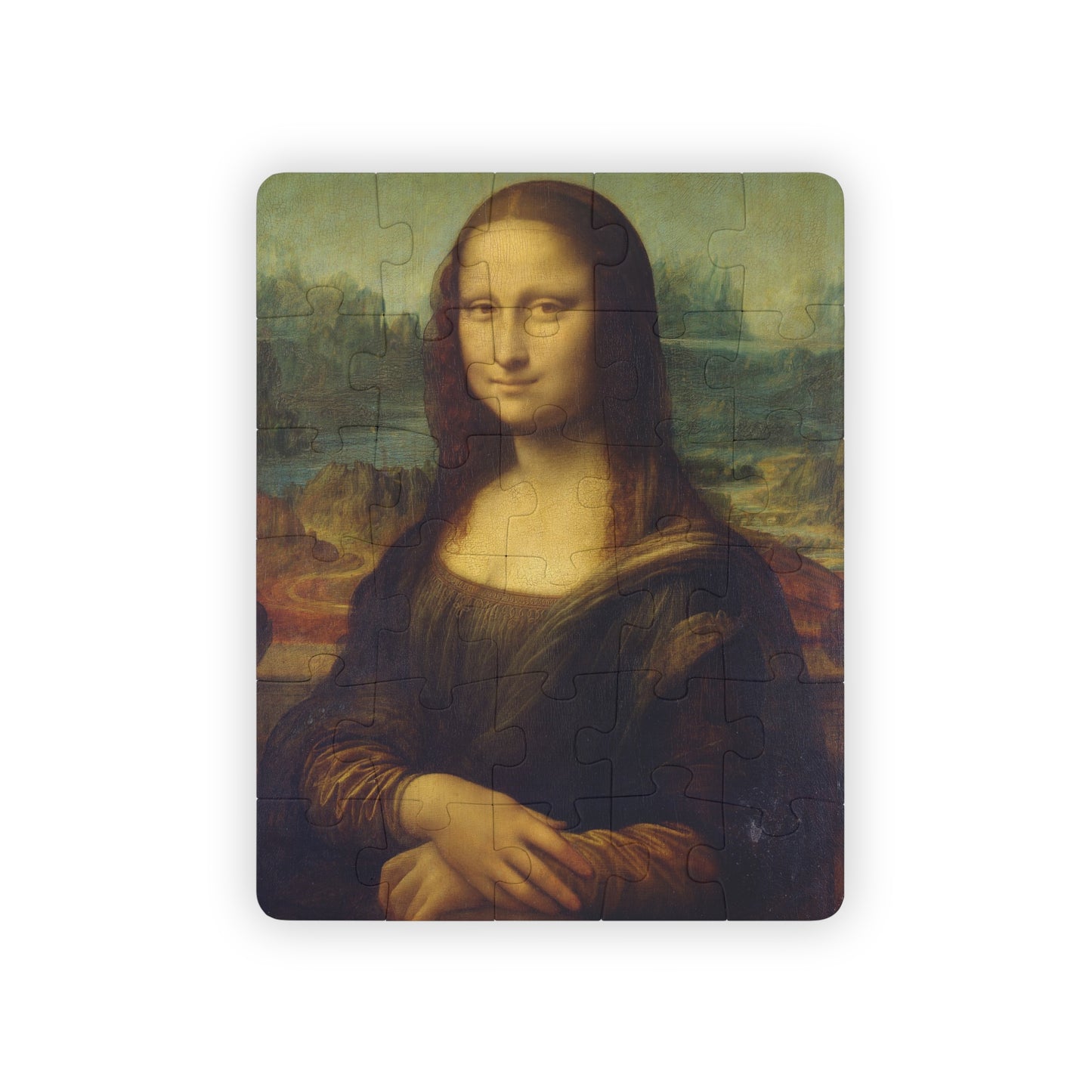 Kids, Mona Lisa, Leonardo Da Vinci, Art, Puzzle, 30-Piece, Gift, Teacher, Educational, Classroom