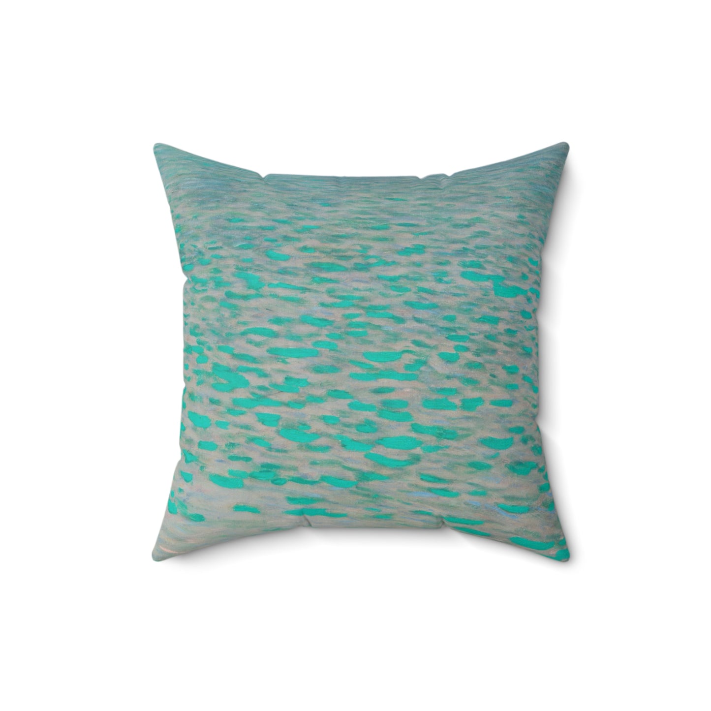 Gustav Klimt, Lake Attersee, Painting, Square Pillow, Water, Painter, Artist, Art, Museum, Gift