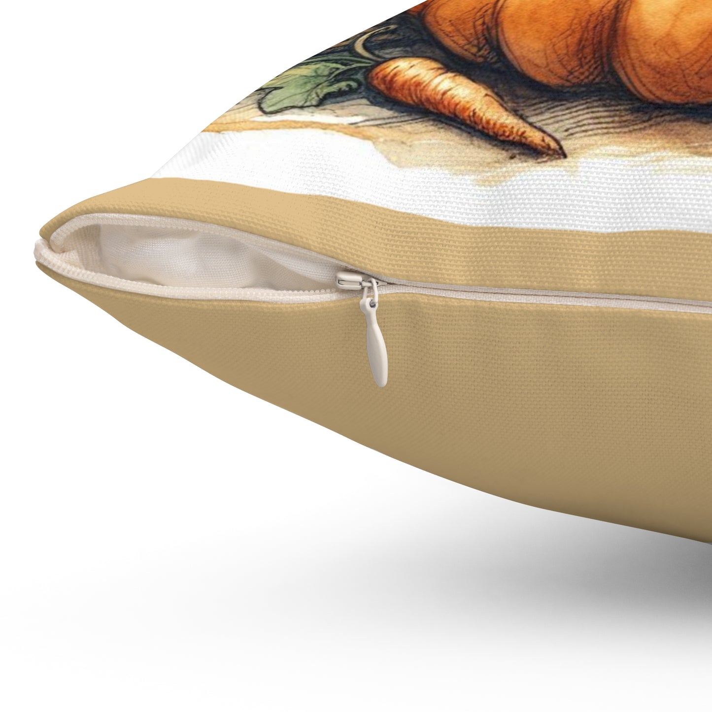 Peter Rabbit, Beatrix Potter Pumpkin Pillow | Cozy Autumn Home Decor, Cute Fall Accent, Gift for Rabbit Lovers, Seasonal Cushion, Nursery