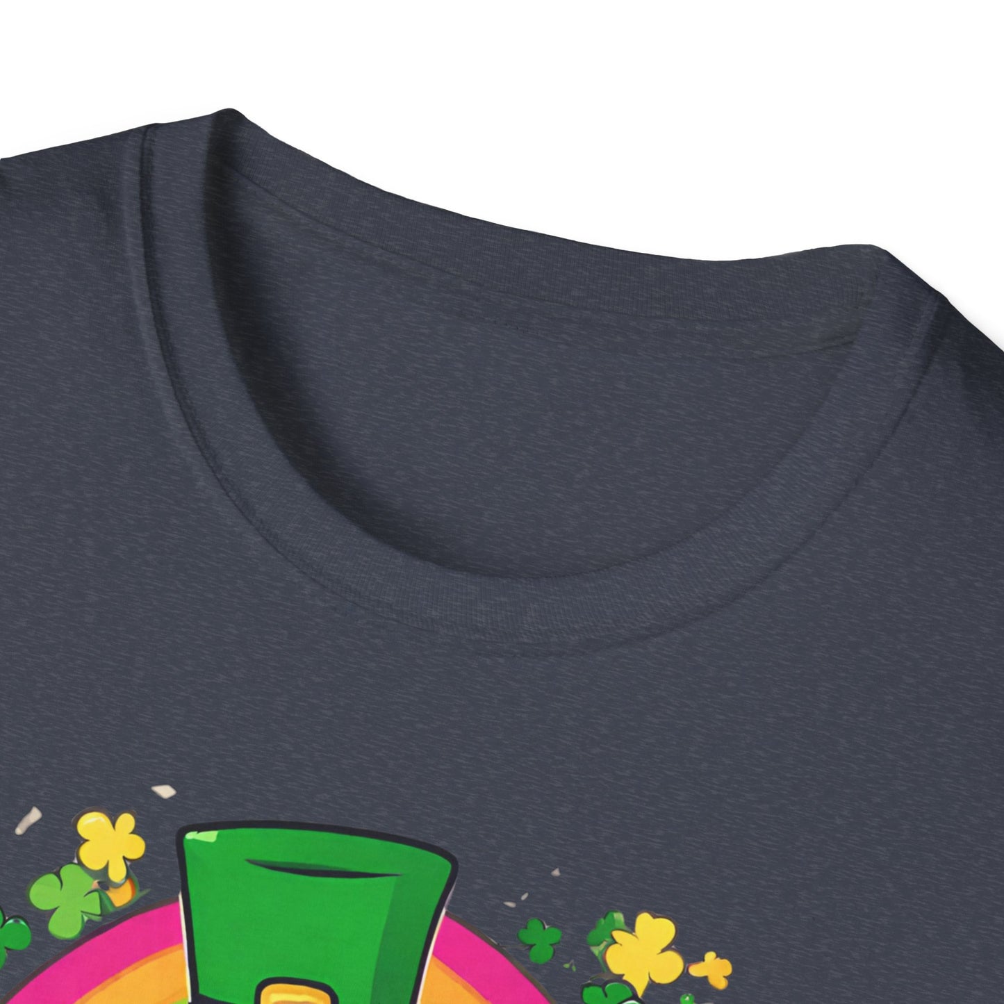 Cute Kawaii St Patrick's Day Softstyle T-Shirt, Tee