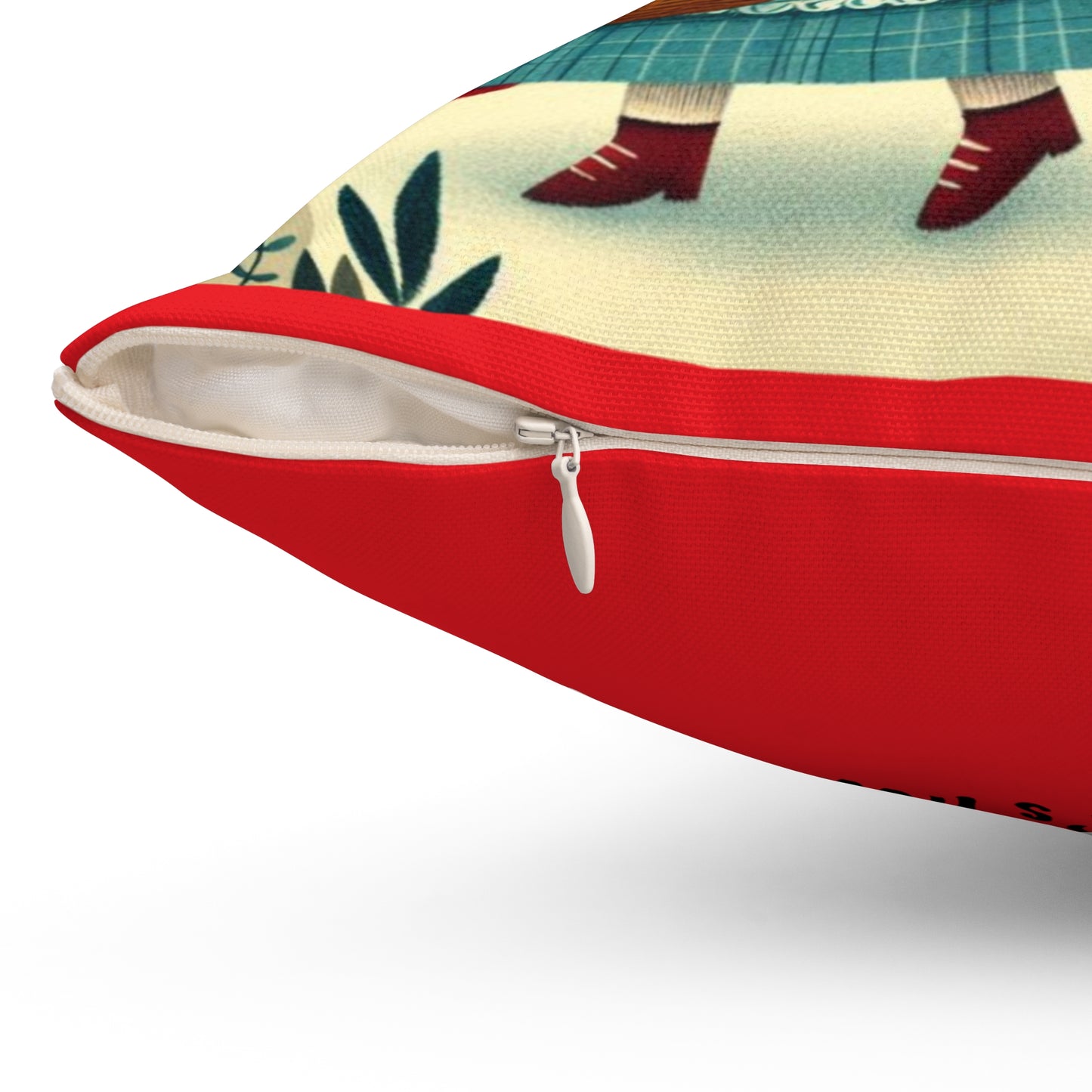 Little Red Riding Hood, Square Pillow, Literary Pillow, Library, Book Nook, Reading Corner, Classroom, Teacher, Fairytale
