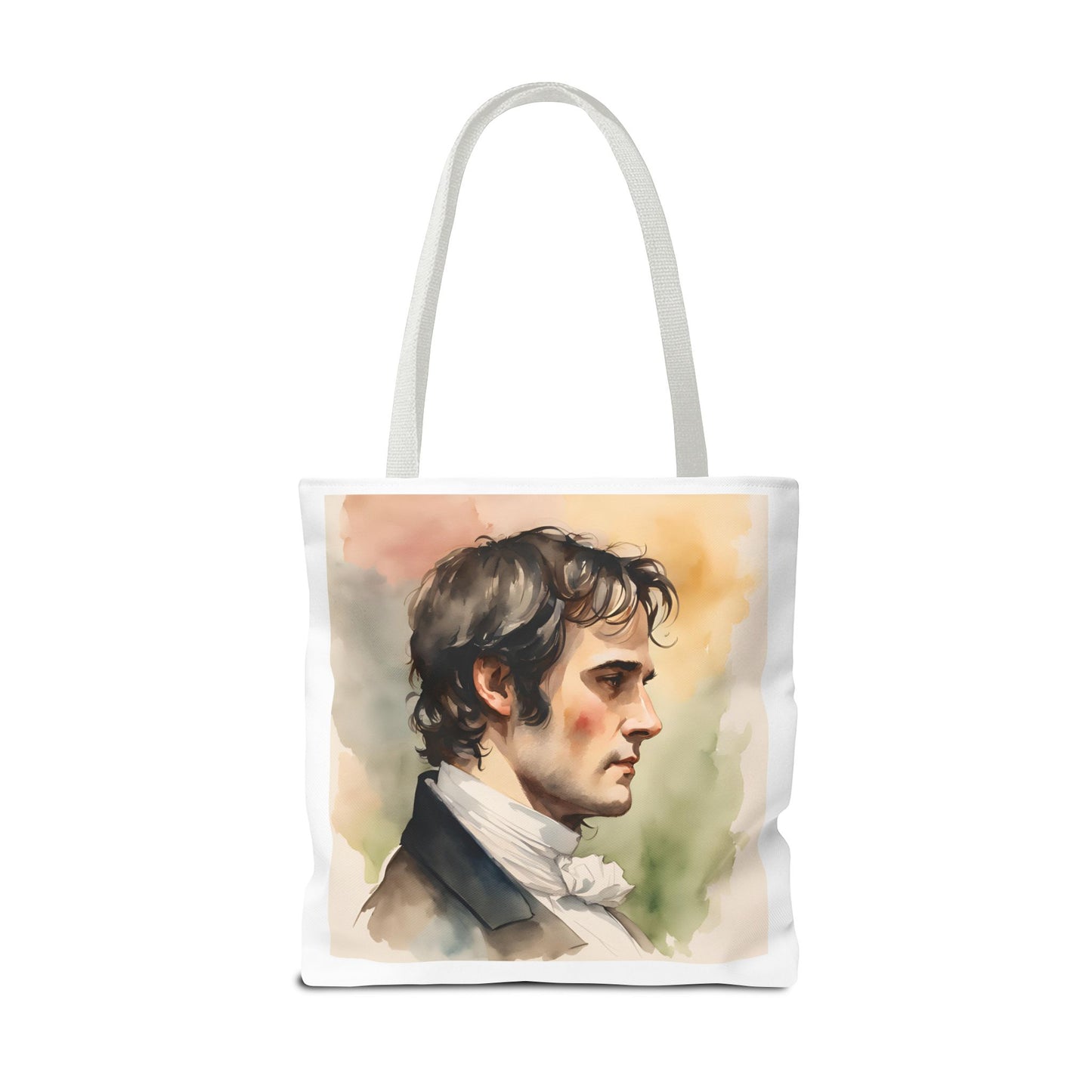 Pride and Prejudice Tote Bag, Darcy and Elizabeth Library Accessories, Book Lover's Gift, Jane Austen Bag, Literary Reading Tote,