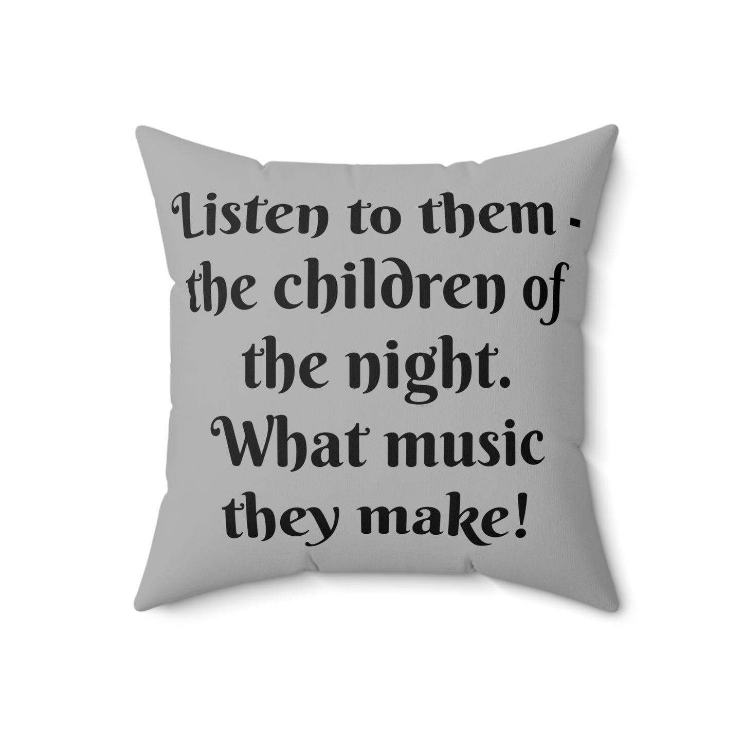 Dracula, Bram Stoker, Halloween, Autumn, Fall, Square Pillow, Literary Pillow, Gift, Book Nook, Library, Bedding, Decor