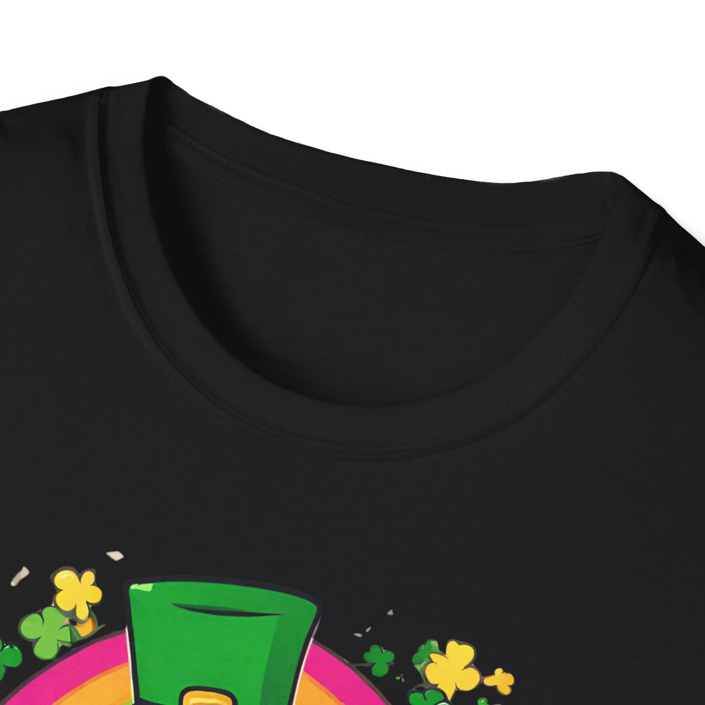 Cute Kawaii St Patrick's Day Softstyle T-Shirt, Tee