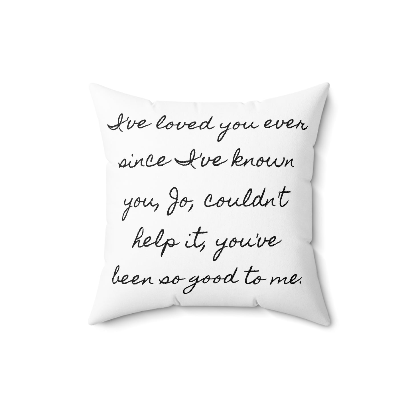 Little Women, Louisa May Alcott, Laurie, Jo, Square, Pillow, Gift, Home Decor, Bedding