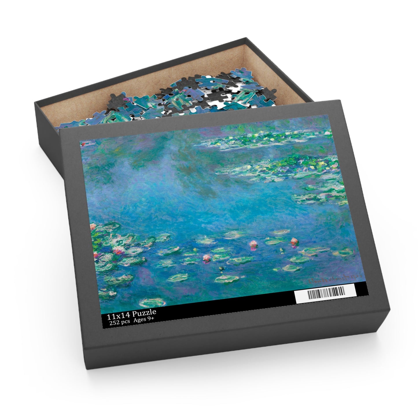 Monet Waterlilies Puzzle (120, 252, 500-Piece)