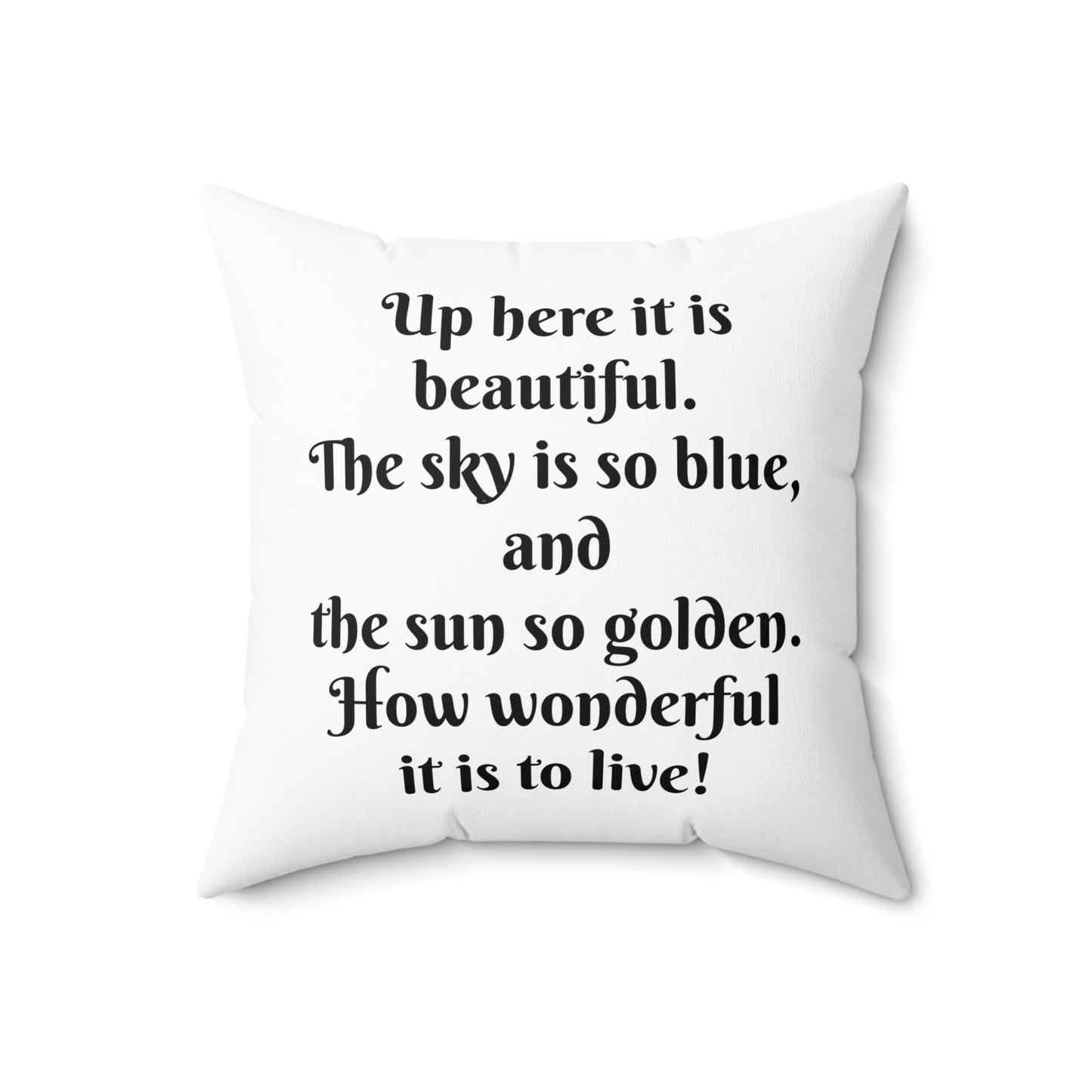 Heidi, Joanna Spyri, Literary Square Pillow, Book Nook, Library Gift
