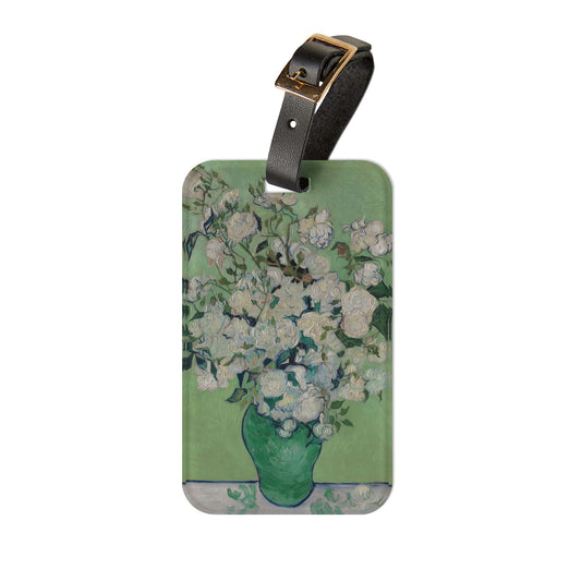 Vincent Van Goh, Roses,  Luggage Tag