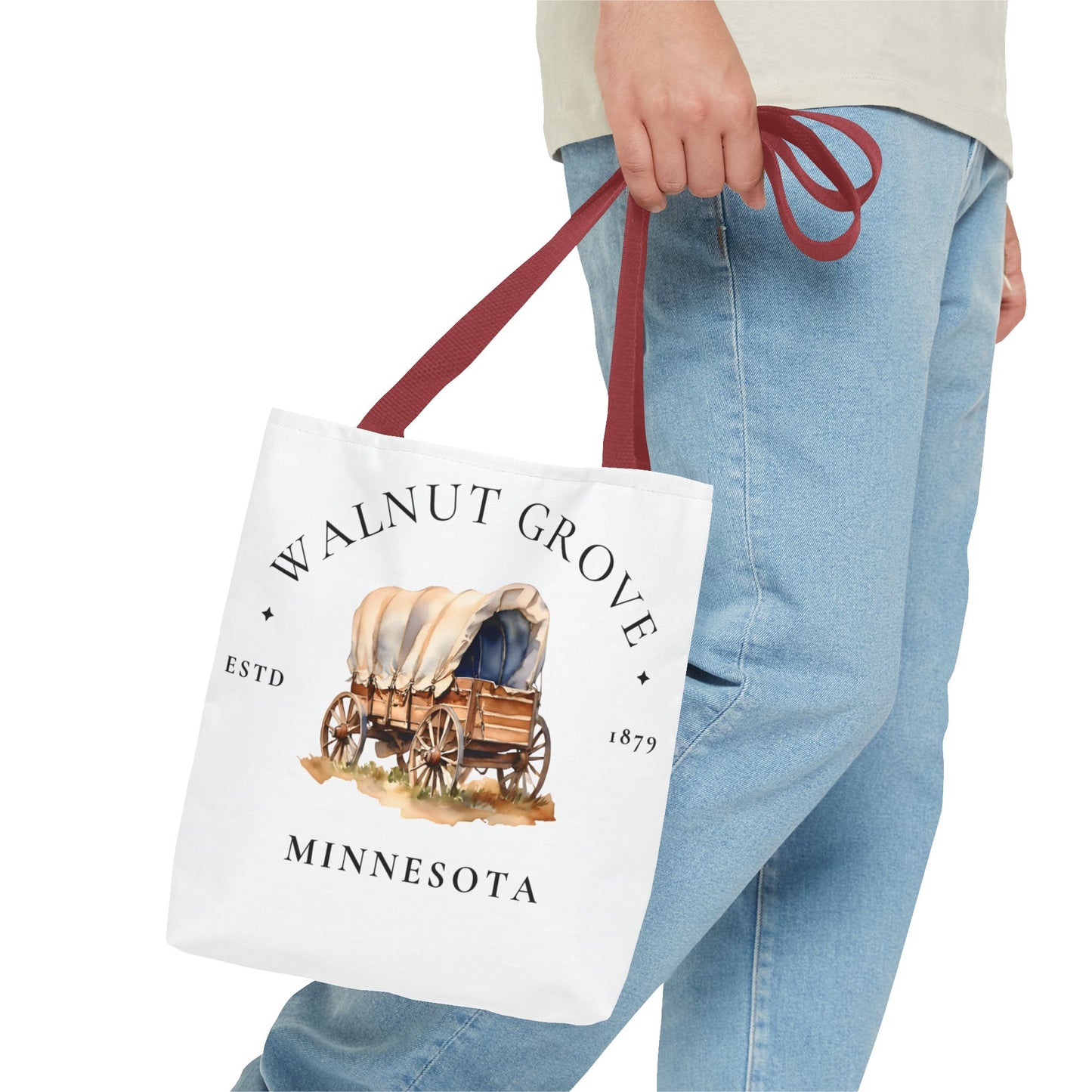 Little House on the Prairie, Laura Ingalls Wilder, Walnut Grove, Tote Bag, Book Bag, School, Library, Book Club