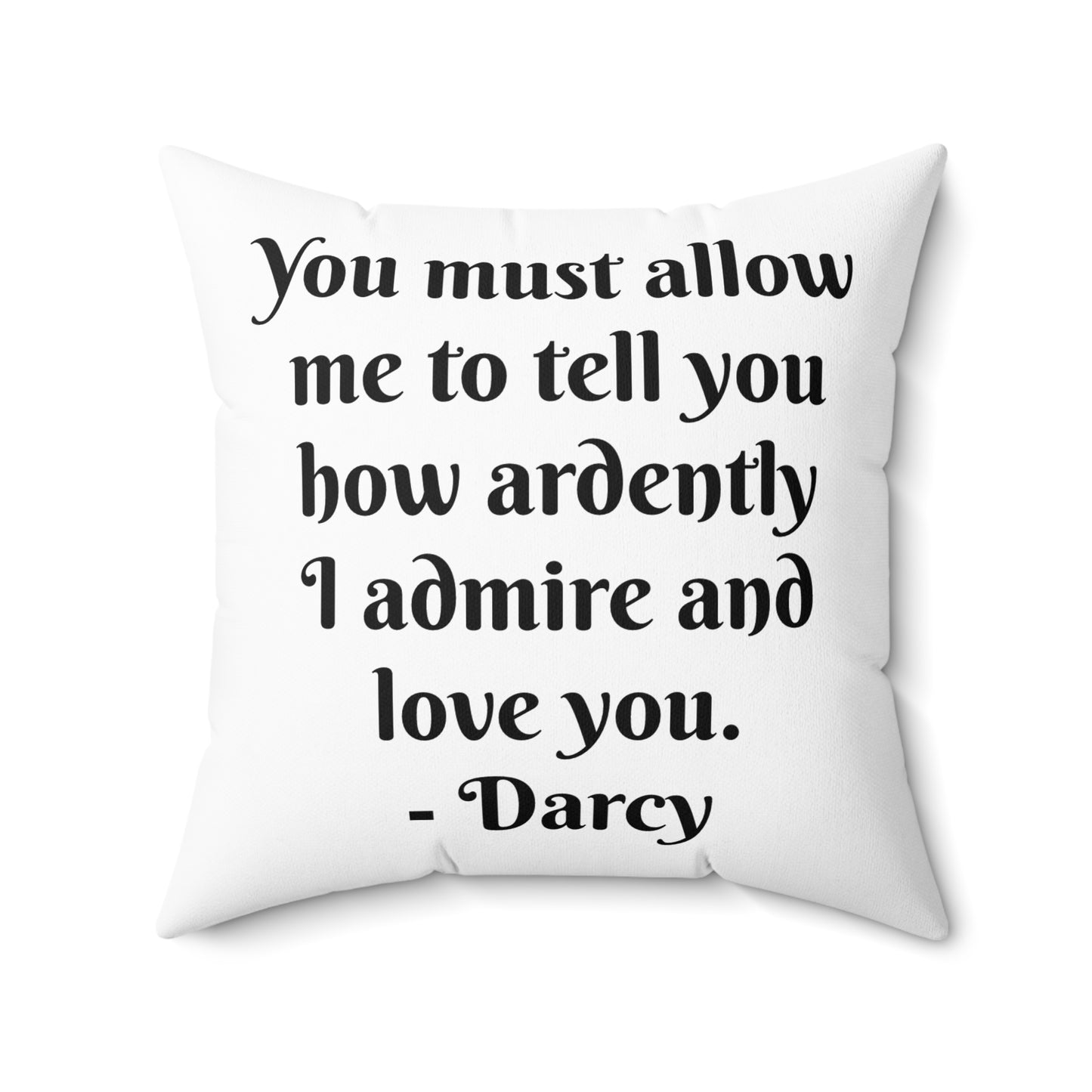 Pride and Prejudice, Jane Austen, Austenite, Regency, British, Literature, BookTok, Gift,  Elizabeth Bennett, Mr. Darcy, Regency, Pillow