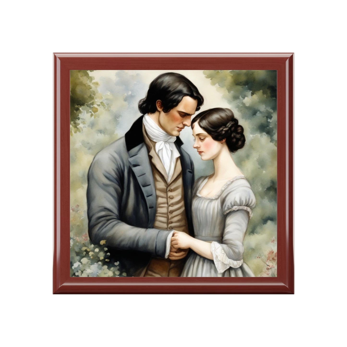 Jane Eyre, Edward Rochester, Charlotte Bronte, Victorian, Gothic, Bookwarm, British, Hostess Gift,  Jewelry Box