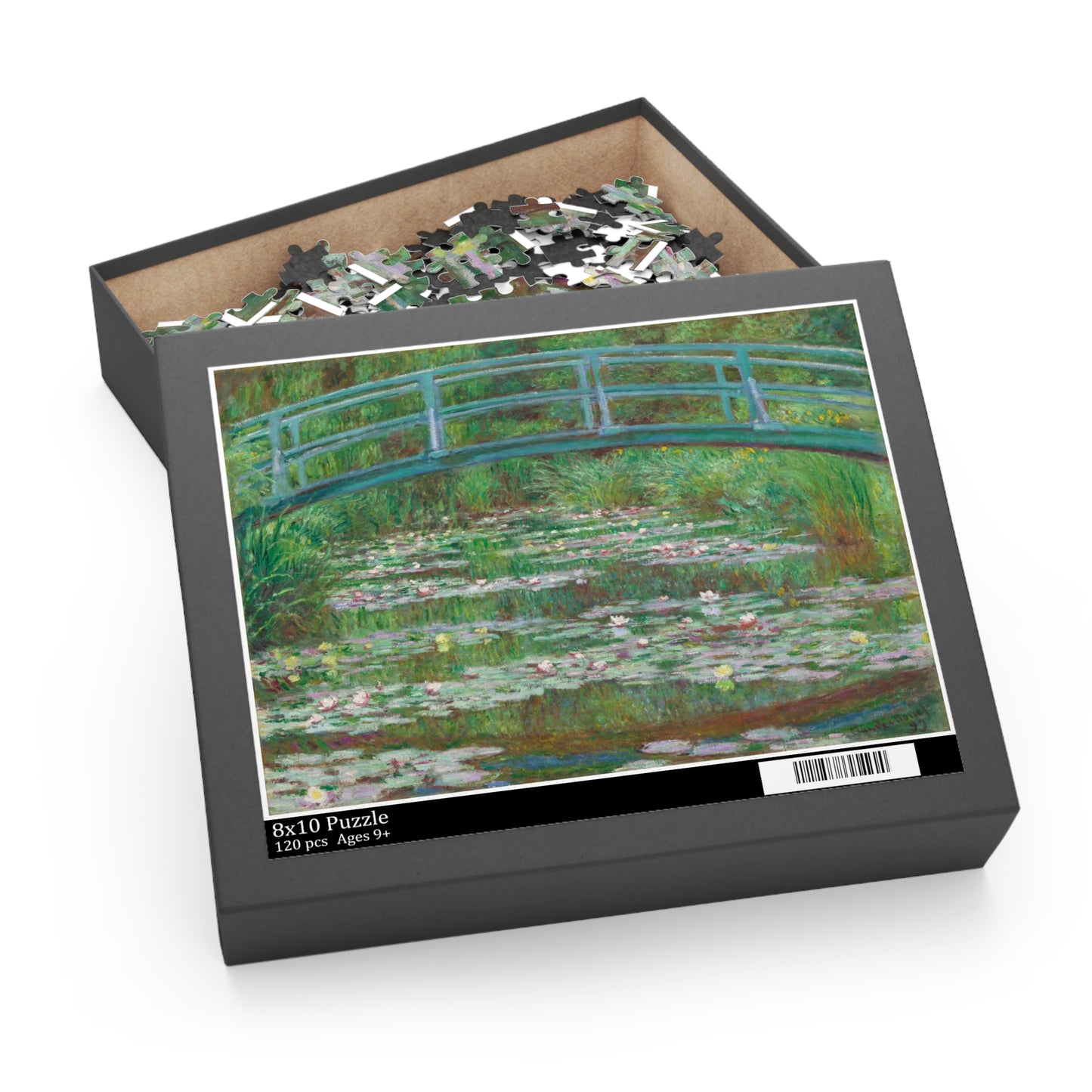 Claude Monet, Japanese, Bridge, Water Lily, Impressionist, Puzzle (120, 252, 500-Piece)