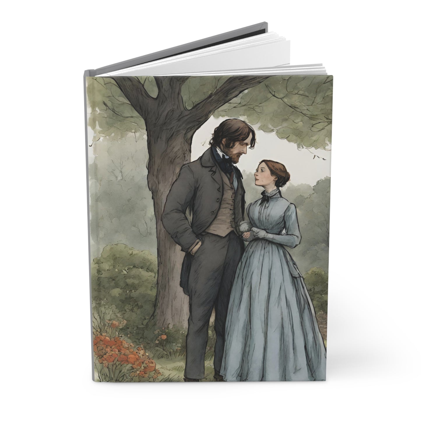 Jane Eyre, Charlotte Bronte, Hardcover, Diary, Notebook, Journal Matte