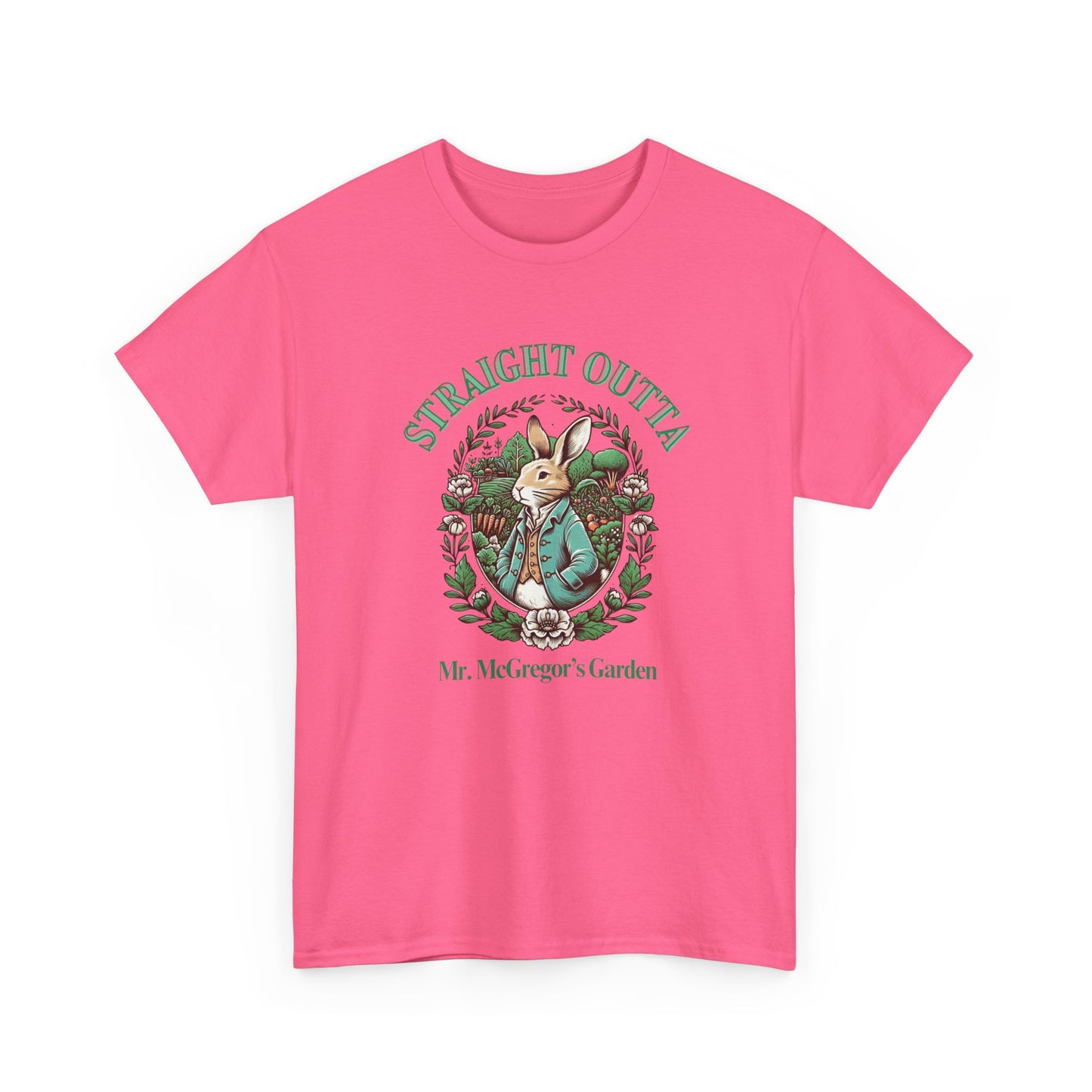 Peter Rabbit Vintage Style Unisex Cotton Tee - Beatrix Potter Apparel Gift, T-Shirt, Bunny Lover Shirt, Classic Character Top, Retro Graphic