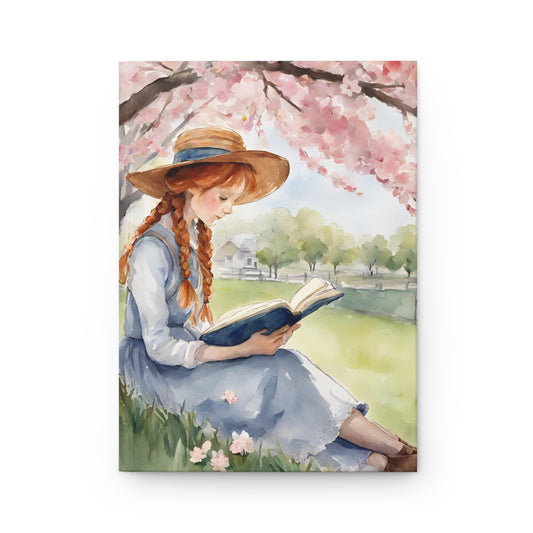 Whimsical Hardcover Journal, Nature-Inspired Writing Notebook, Perfect for Gift, Journaling, Scrapbooking, Book Lovers