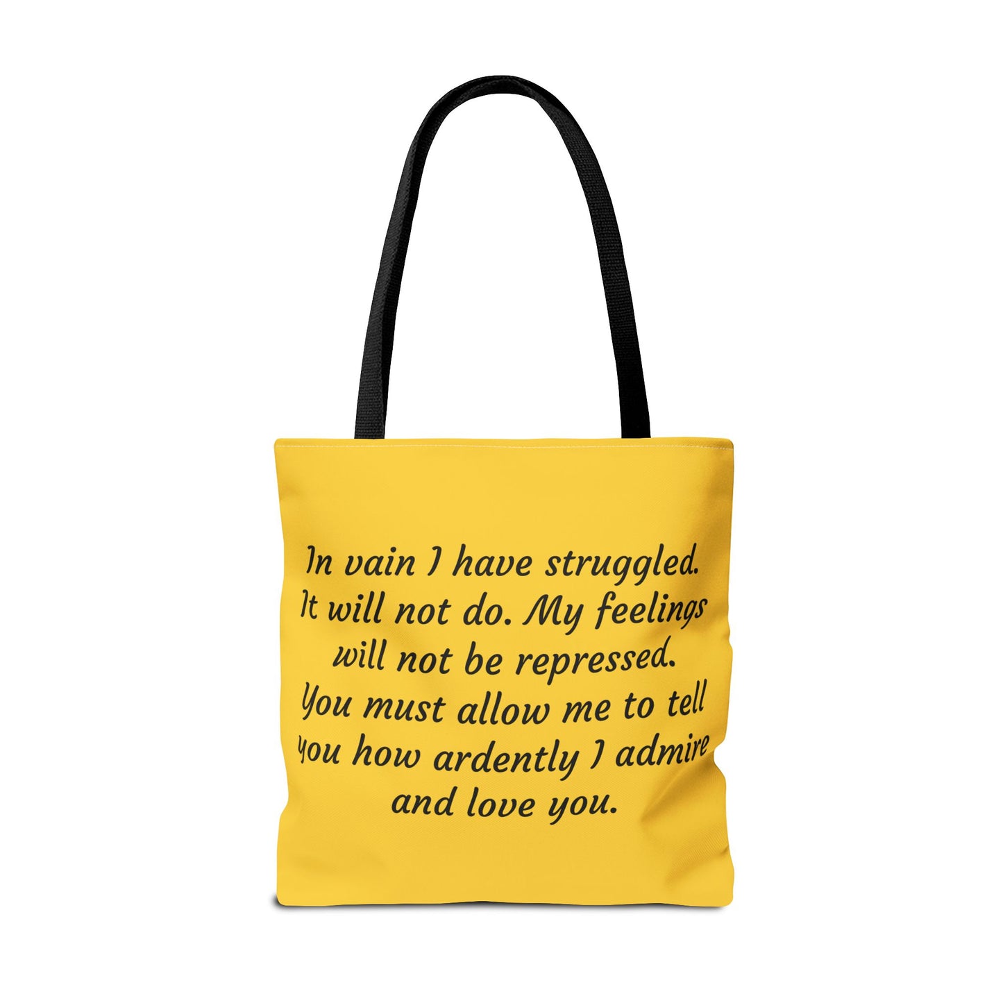 Jane Austen, Pride and Prejudice, Darcy, Elizabeth, Austenite, Christmas, Holiday, Gift, Tote Bag