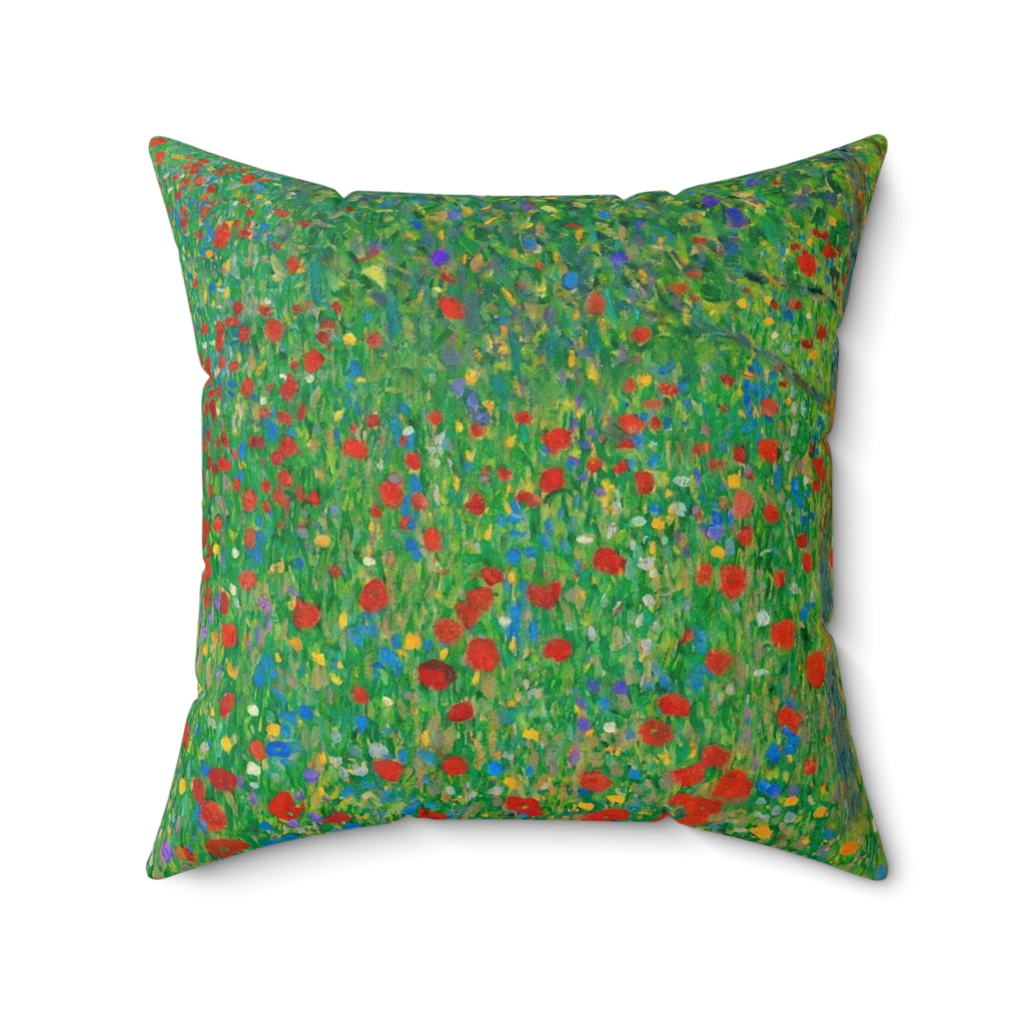 Gustav Klimt, Poppy, Poppies, Square Pillow, Painting, Museum, Painter, Artist, Gift
