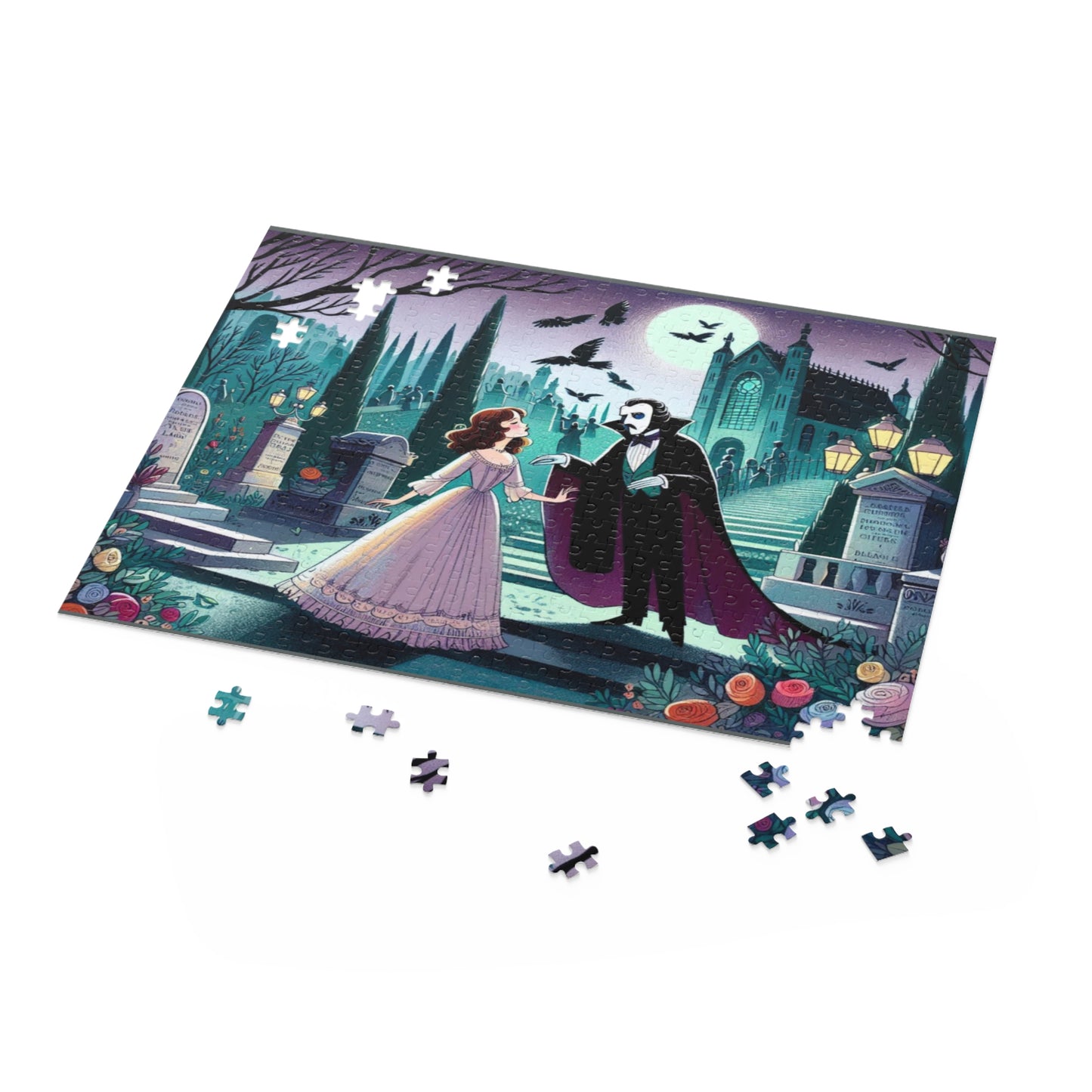 Phantom of the Opera, Gaston Leroux, Literary Puzzle (120, 252, 500-Piece), Educational, Gift, Classroom